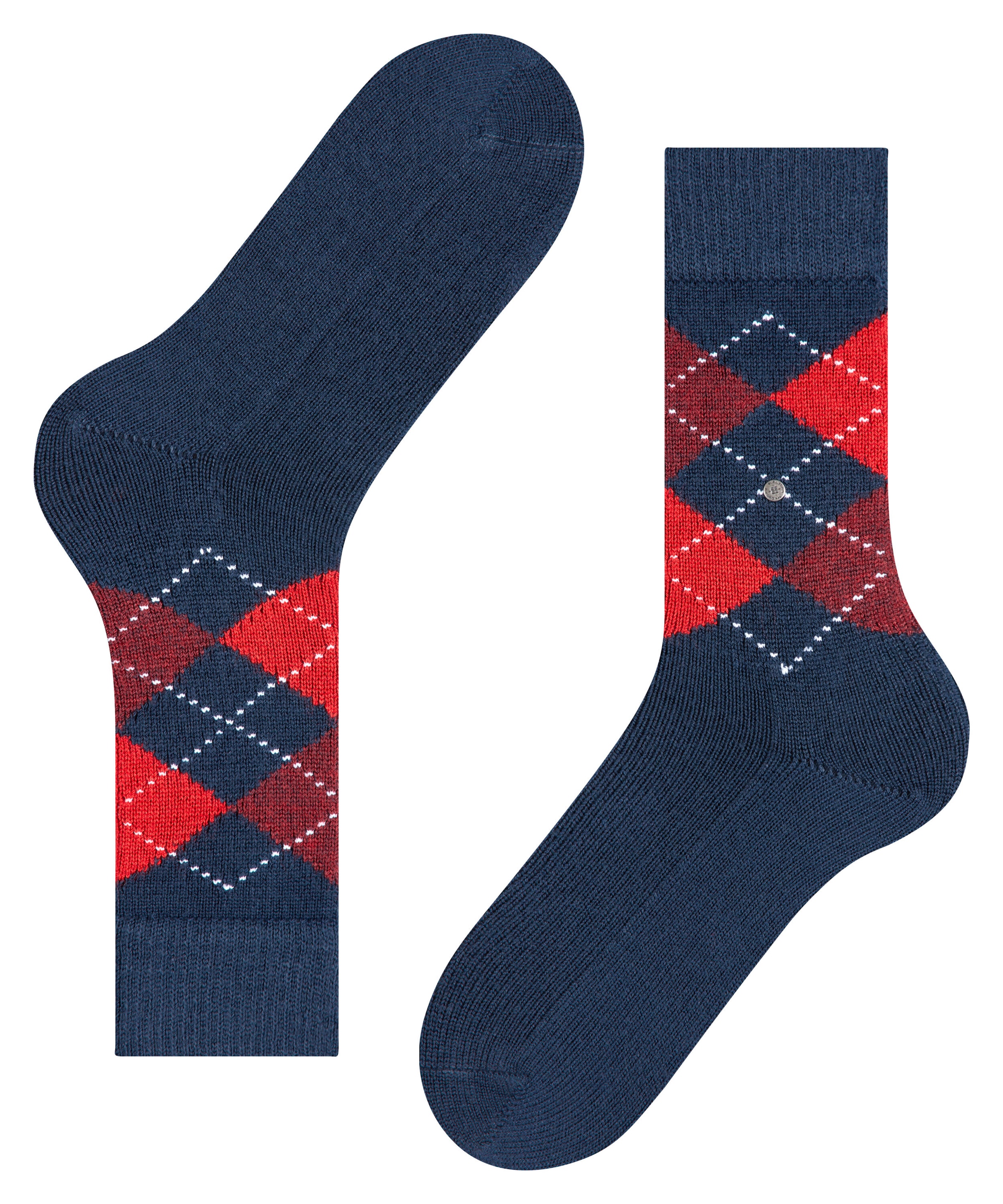 Burlington Chaussettes »Preston« Taille unique 40-46, motif argyle, toucher doux