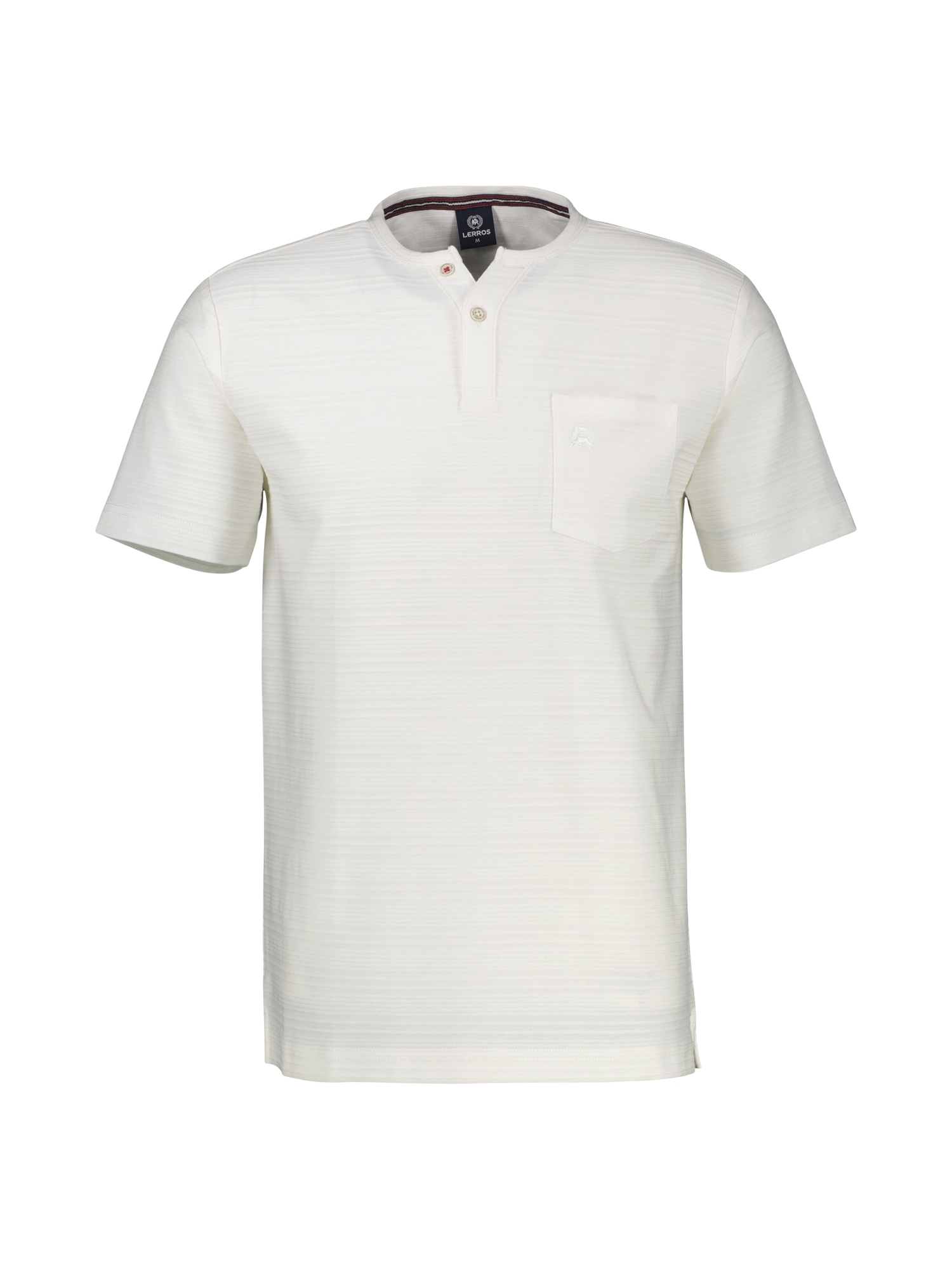 LERROS Henleyshirt »LERROS Serafino-Shirt, sommerlich-tonal gestreift«