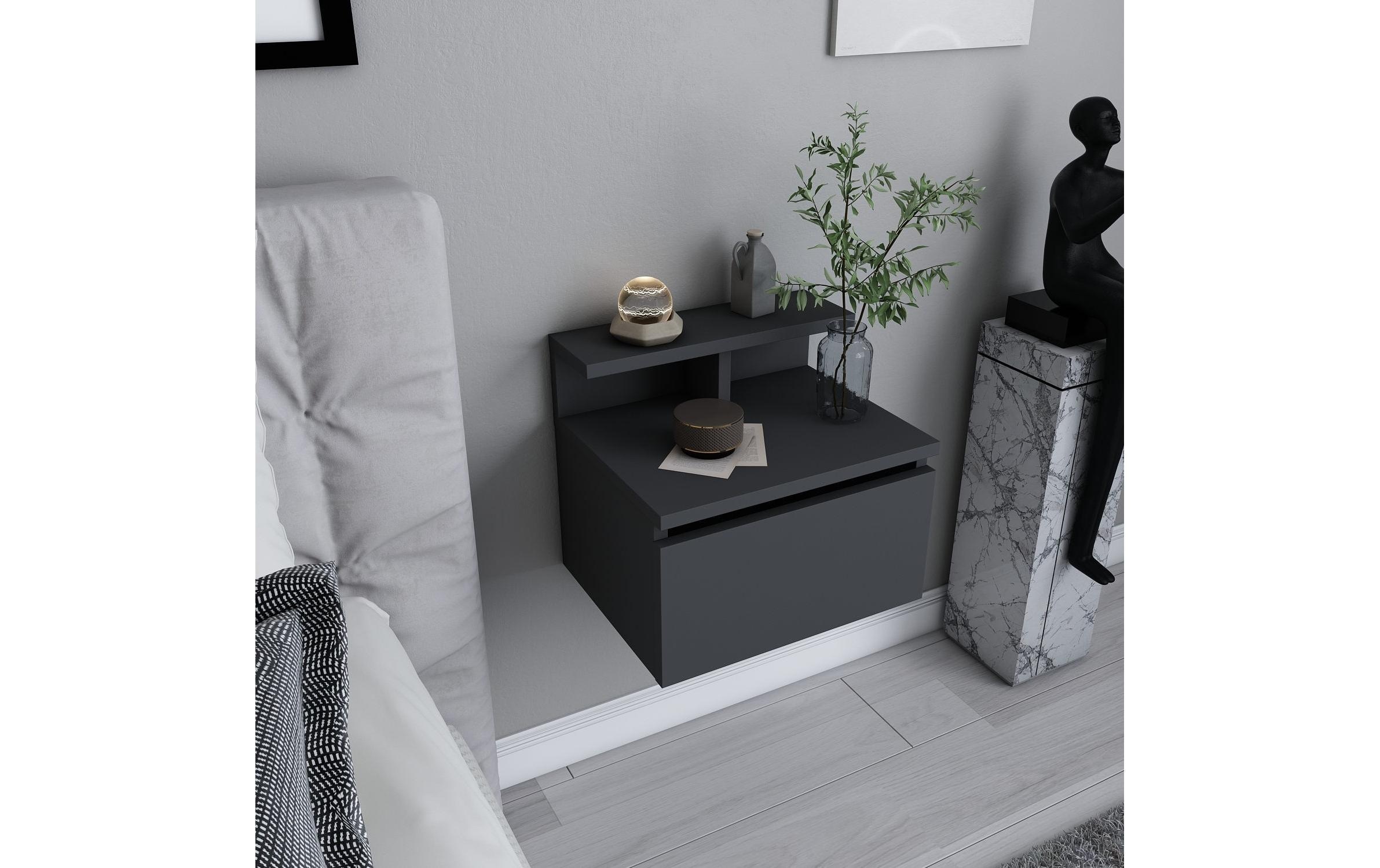WOODY FASHION Table de nuit »Alice 39.8 x 35 cm«