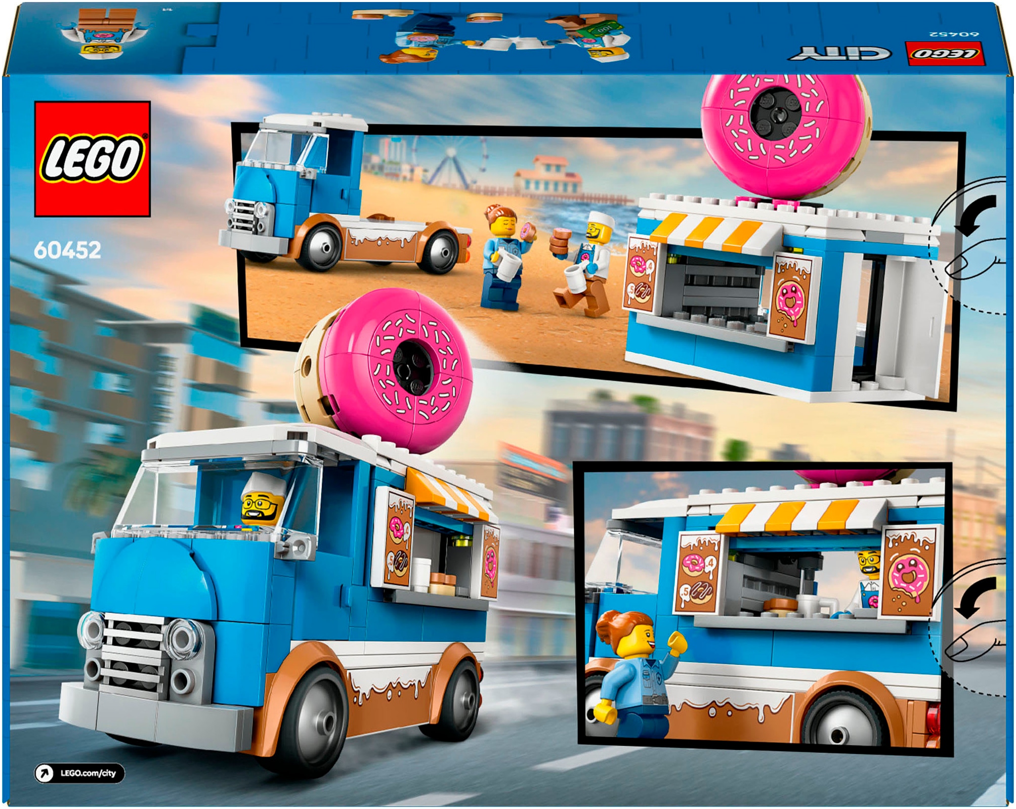 LEGO® Pions de construction »Donut Truck (60452), LEGO City« Made in Europe