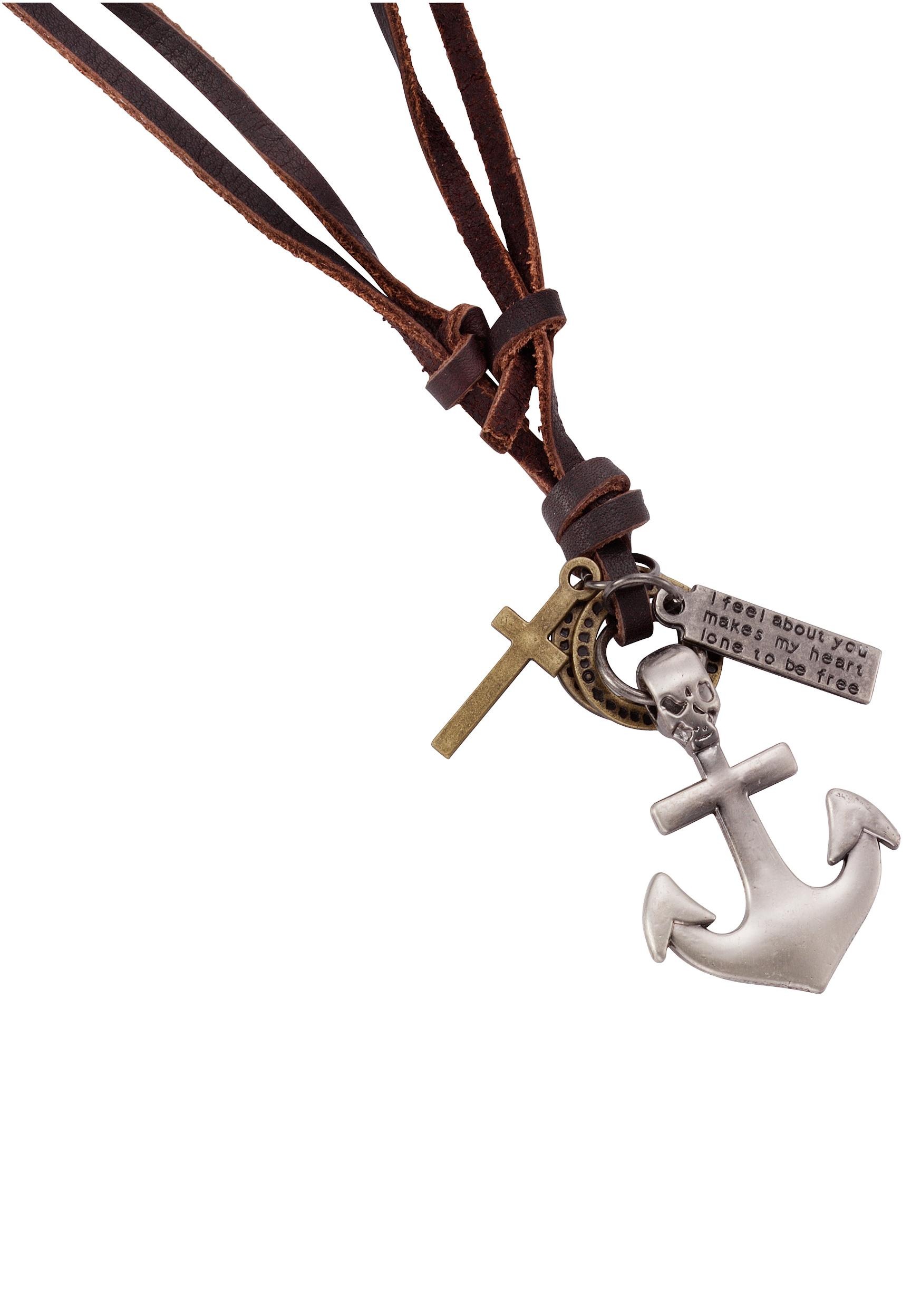 Image of J.Jayz Kette mit Anhänger »Ankerkreuz, Kreuz« bei Ackermann Versand Schweiz