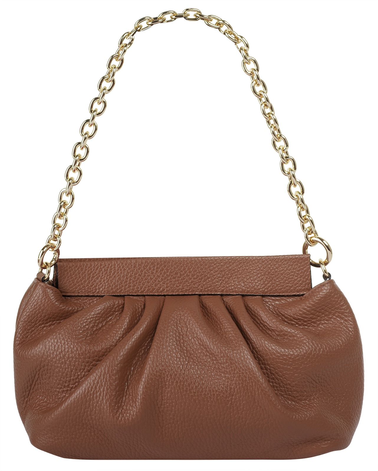 Cluty Umhängetasche echt Leder, Made in Italy