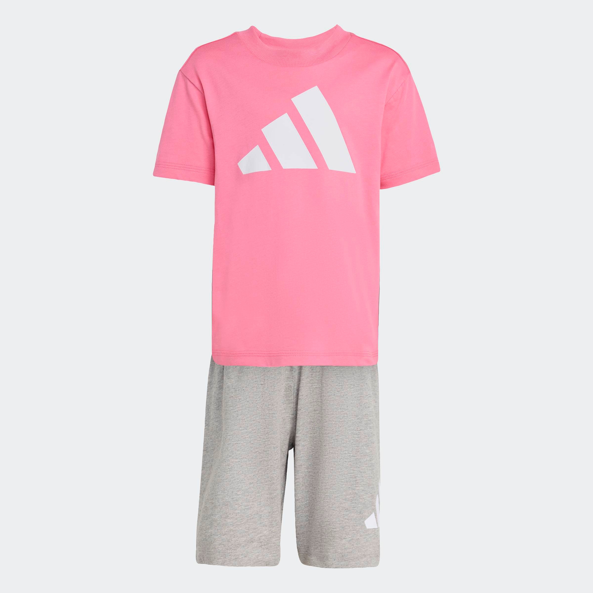 adidas Sportswear Combinaison d'entraînement »LK BL T-SET 160« 2 pièces pour enfants, deux pièces, en coton