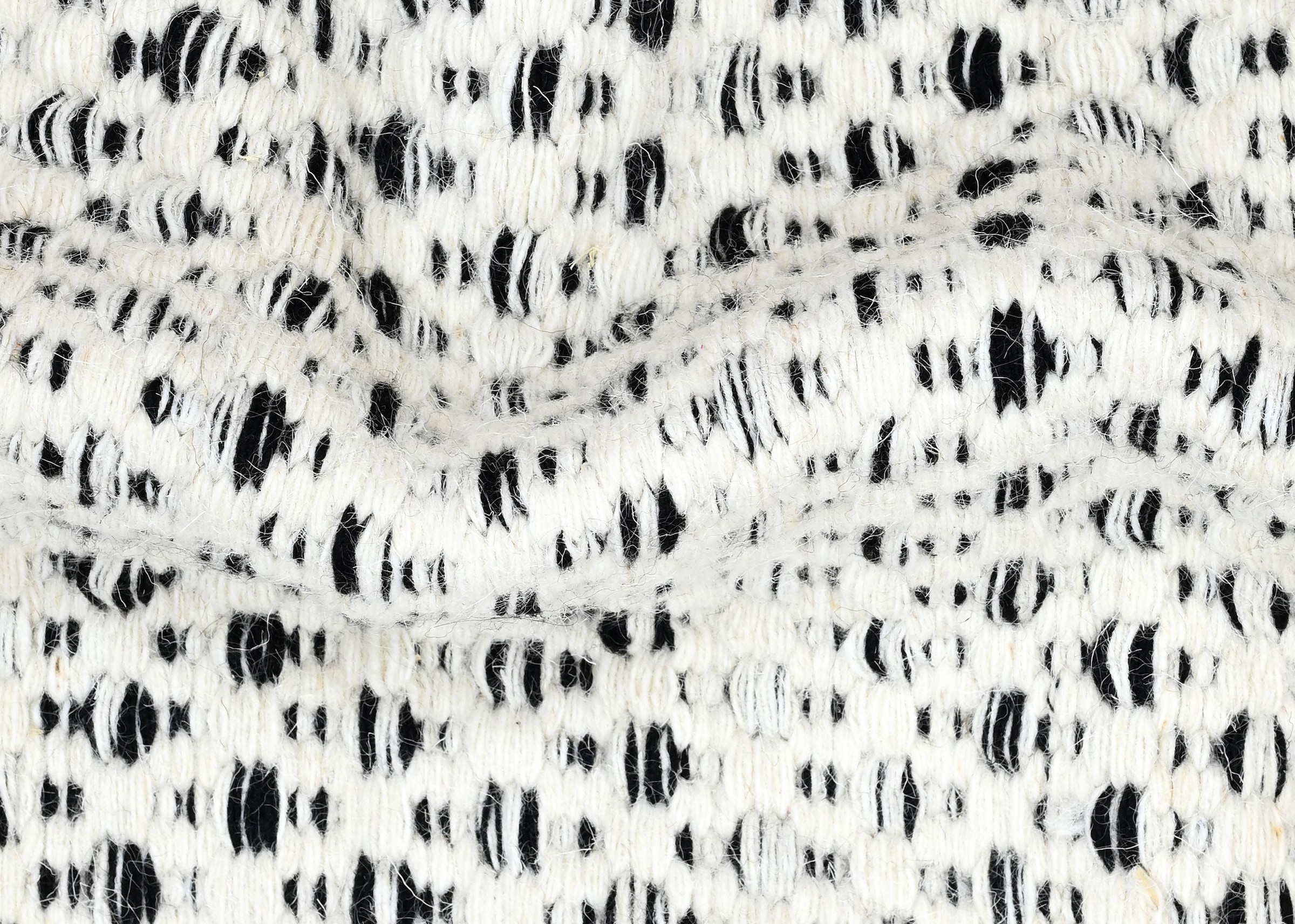 Myflair Möbel & Accessoires Tapis en laine »Wooly Nature« Rond 10 mm Höhe Tapis tissé main, laine pure, design scandinave, tissé à la main, salon