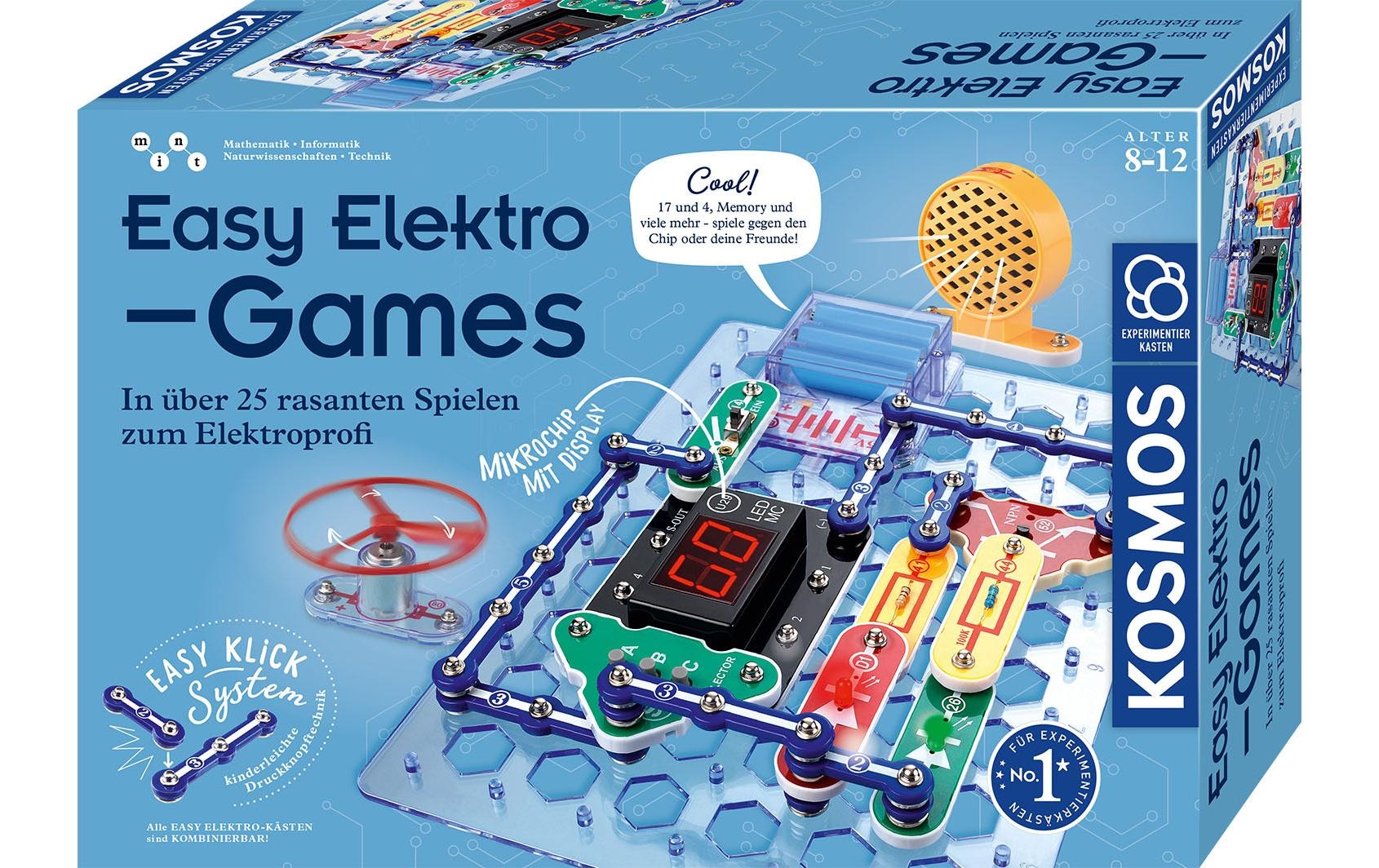 Kosmos Experimentierkasten »Easy Elektro – Games«