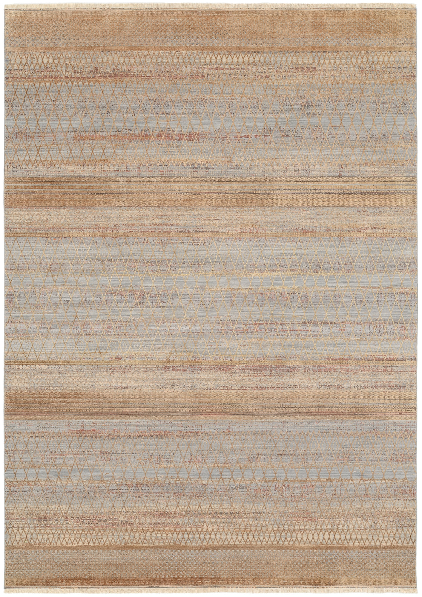 OCI DIE TEPPICHMARKE Teppich »FARBEN MASTER«, rechteckig, 8 mm Höhe, Klassisches Muster, eingefasst, in 3-D-Optik