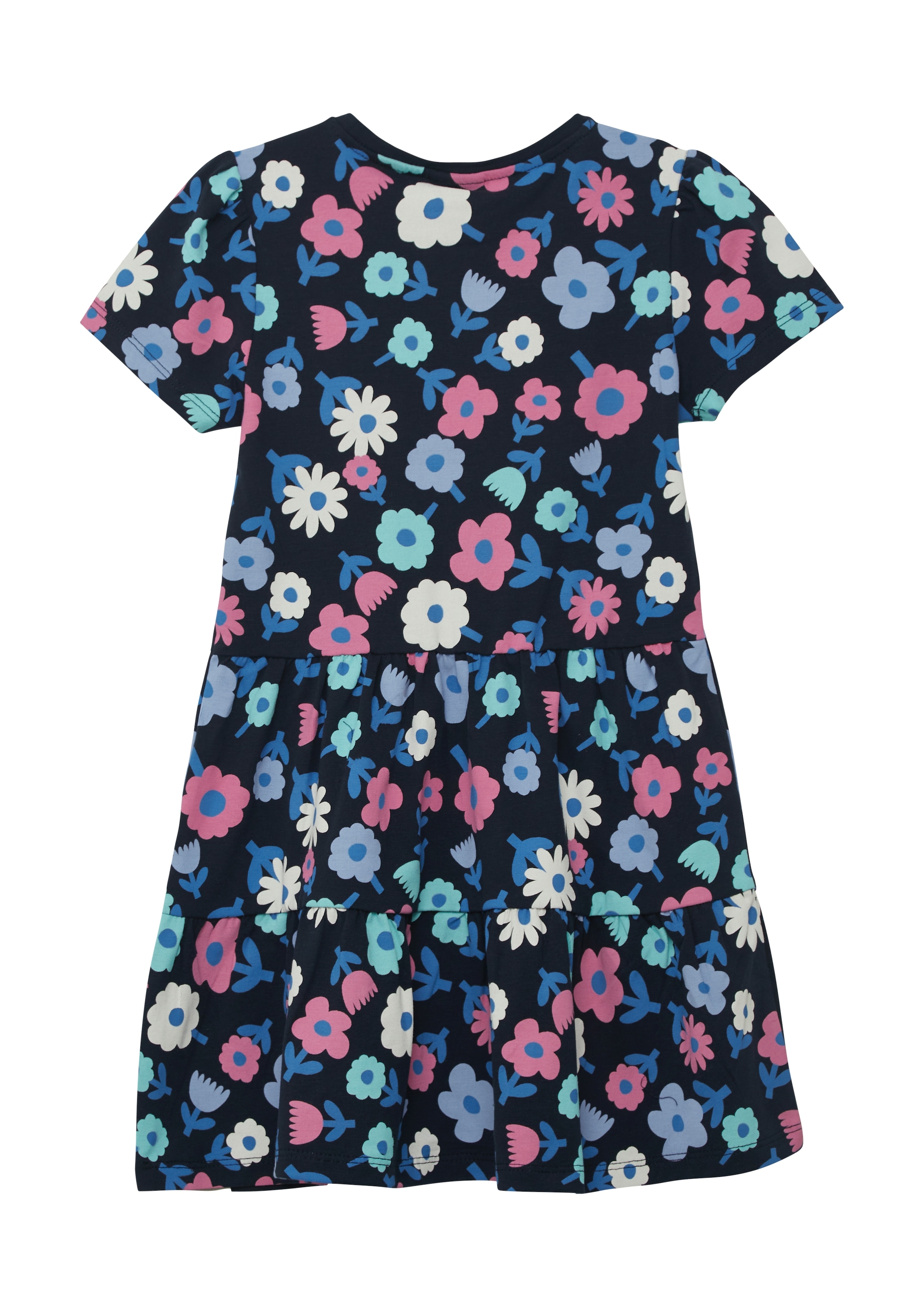s.Oliver Junior A-Linien-Kleid mit All-Over Print
