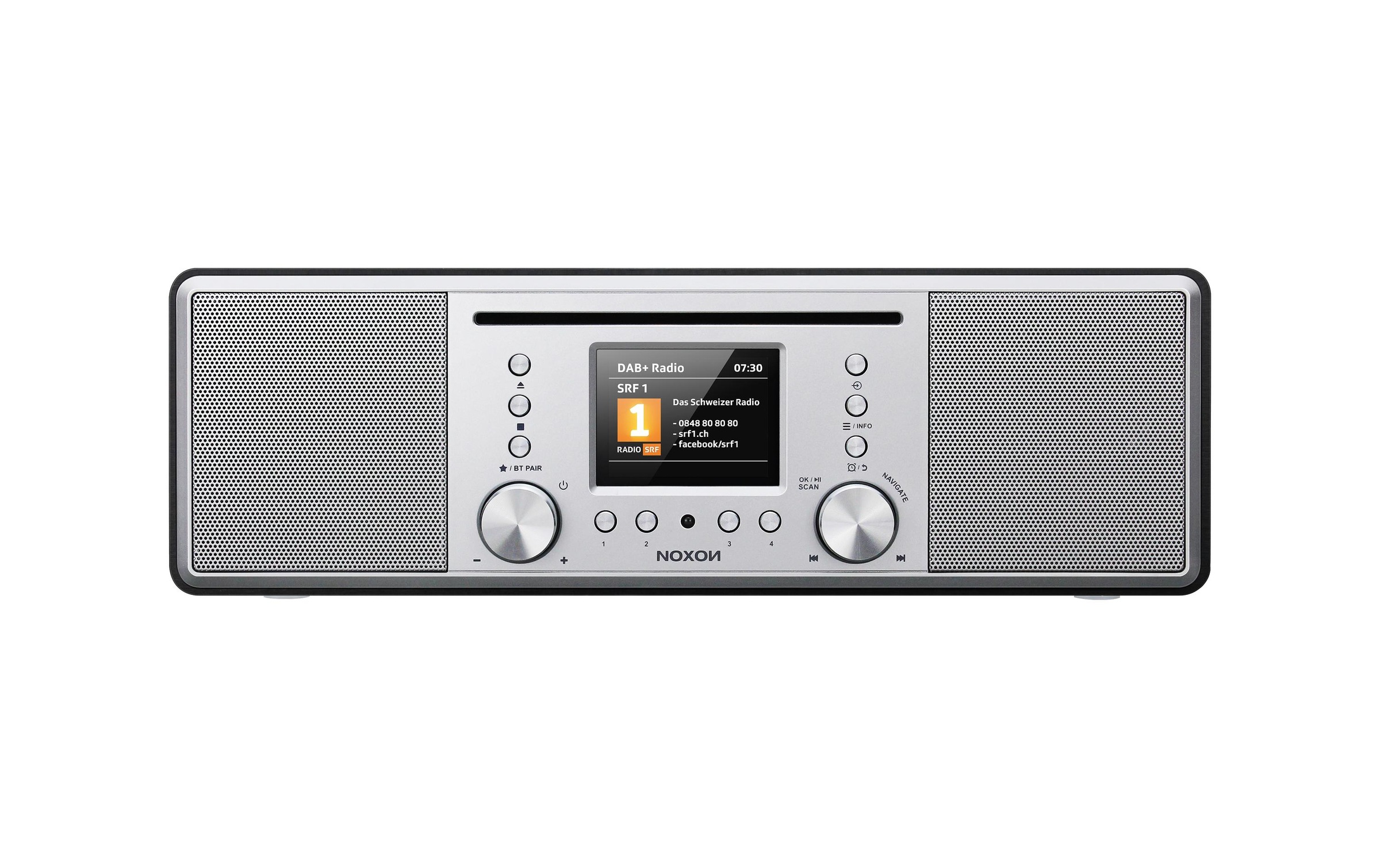 Noxon Digitalradio (DAB+) »Furka«, (Digitalradio (DAB+)-FM-Tuner)