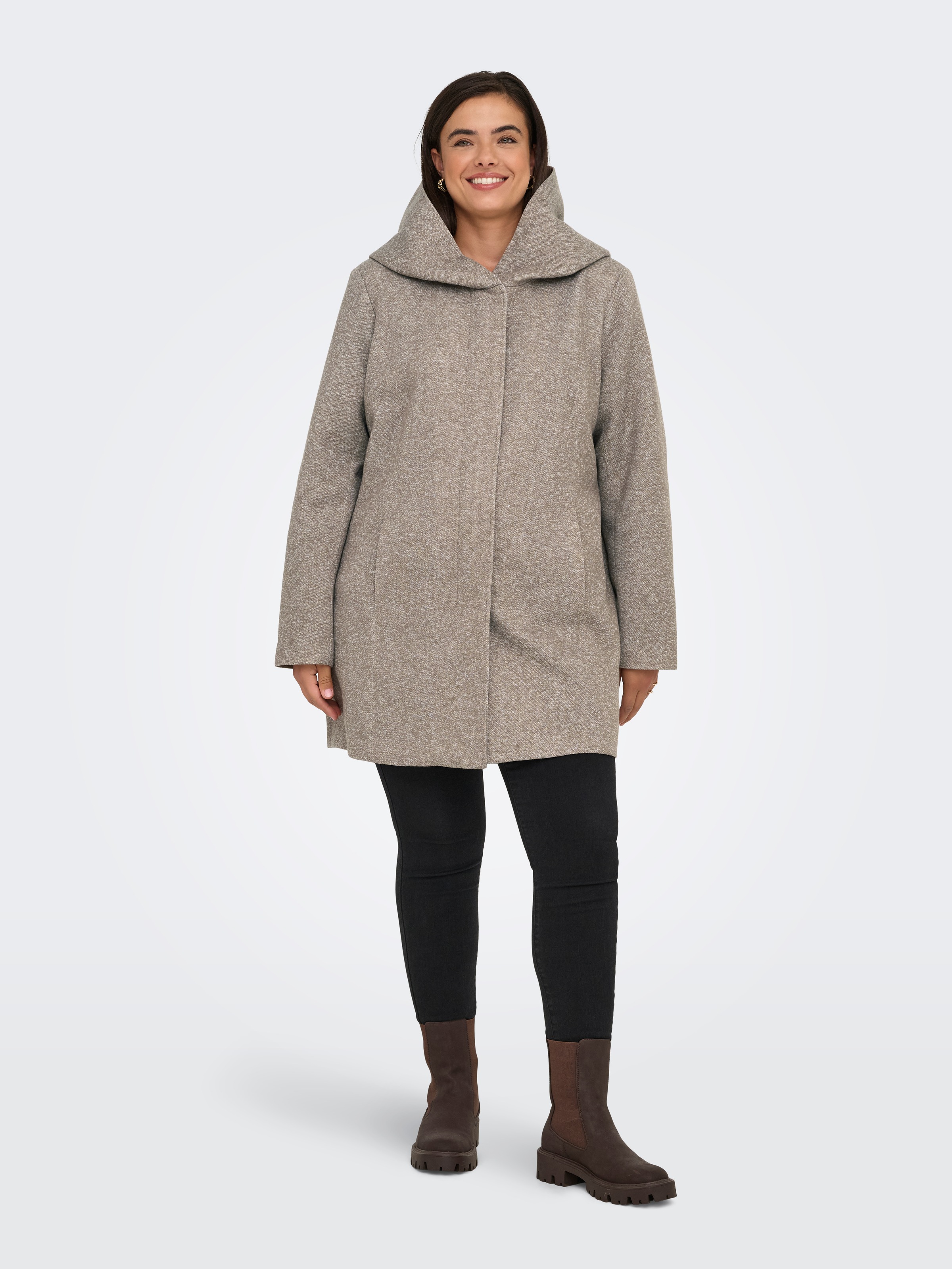 ONLY CARMAKOMA Kurzmantel »CARSEDONA LIGHT COAT OTW NOOS«