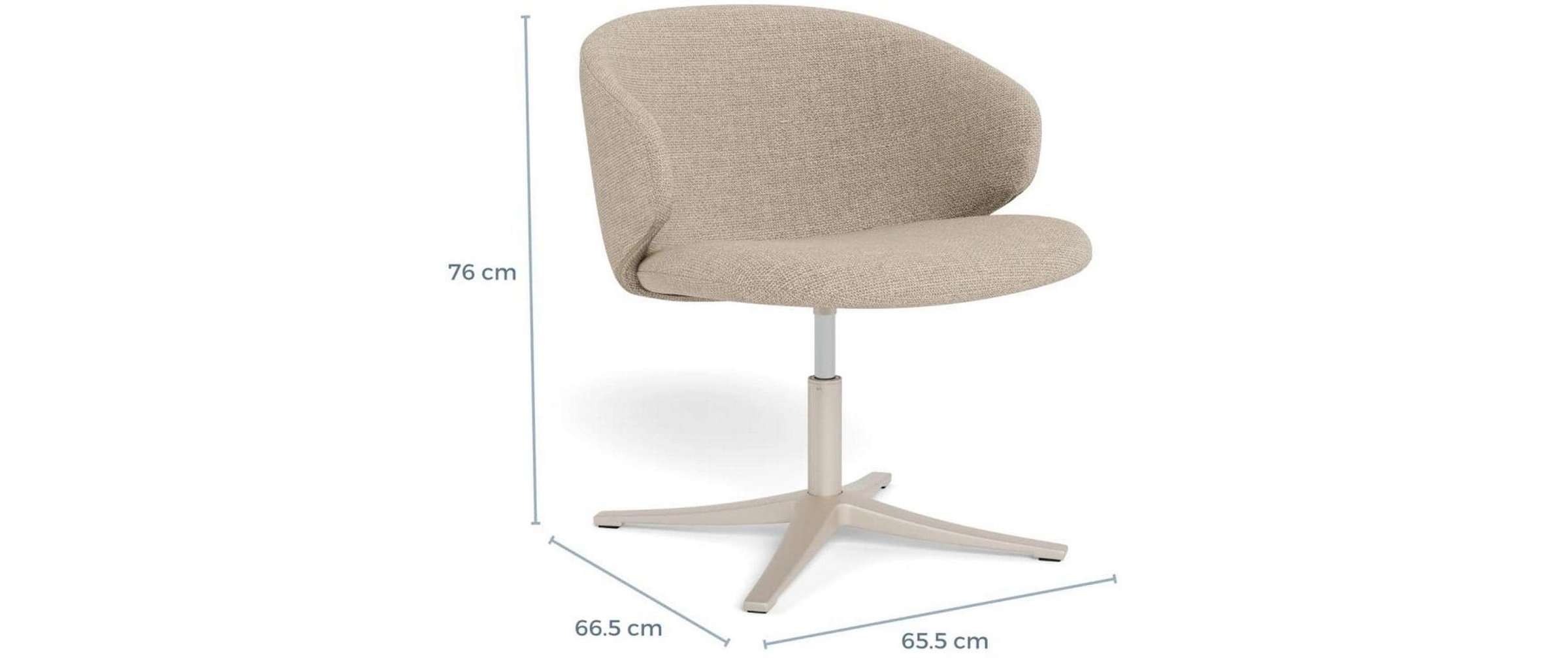 AC Design Fauteuil »Ella 65.5 x 68 x 71 cm«