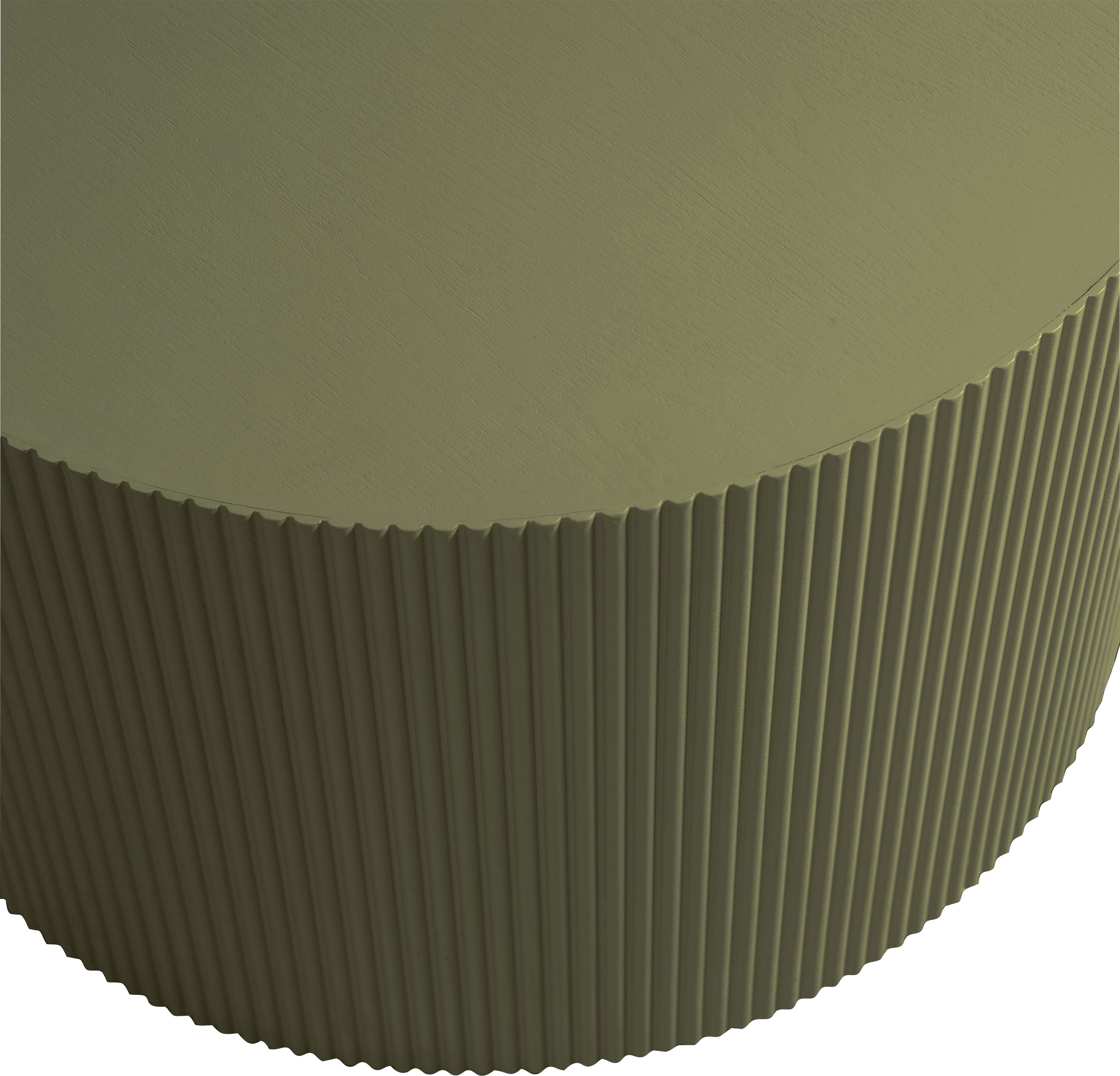 WOOOD Beistelltisch »Prague«, runde Form, aus gepresstem Plattenmaterial, Höhe 40 x ø 60 cm