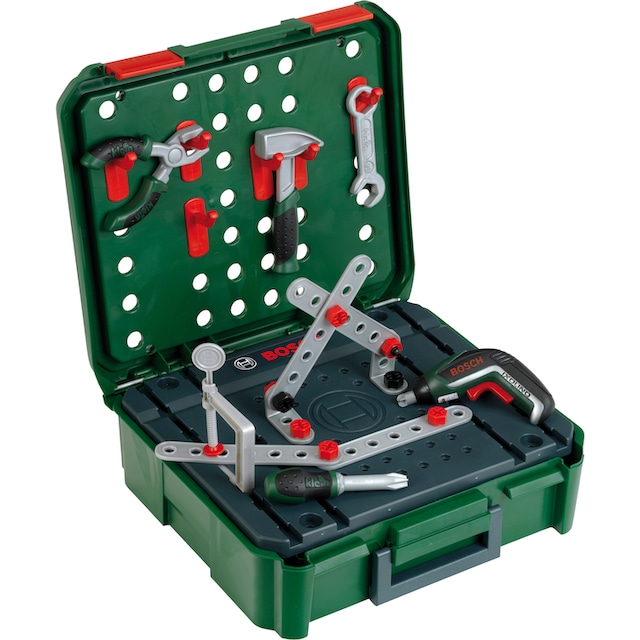 ✌ Klein Kinder-Werkzeug-Set »Bosch Werkbankkoffer + Ixolino II