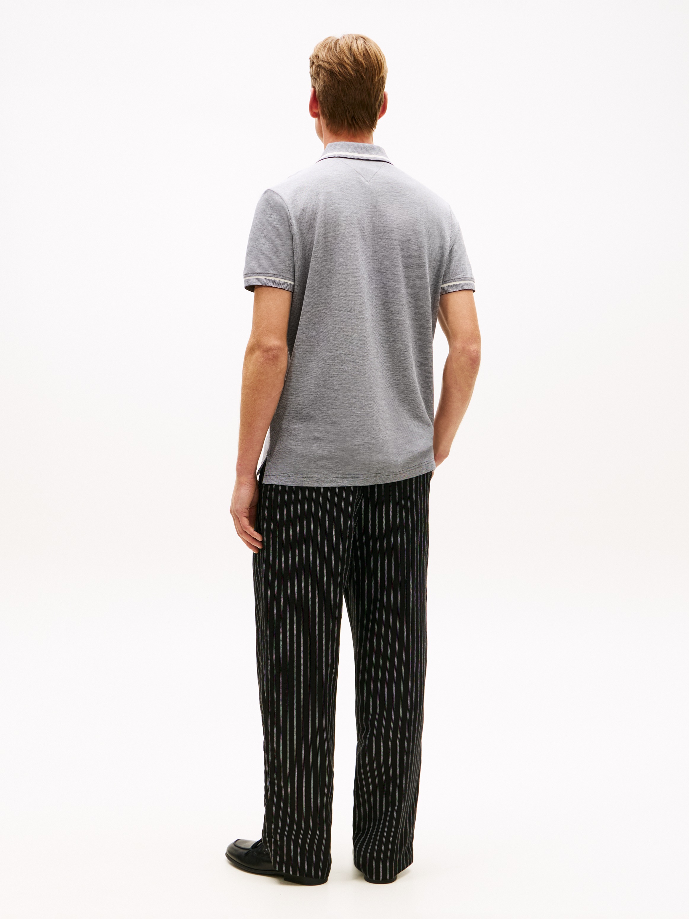Tommy Hilfiger Polo »OXFORD TWO TONE REGULAR PLACKET« regular fit avec col polo