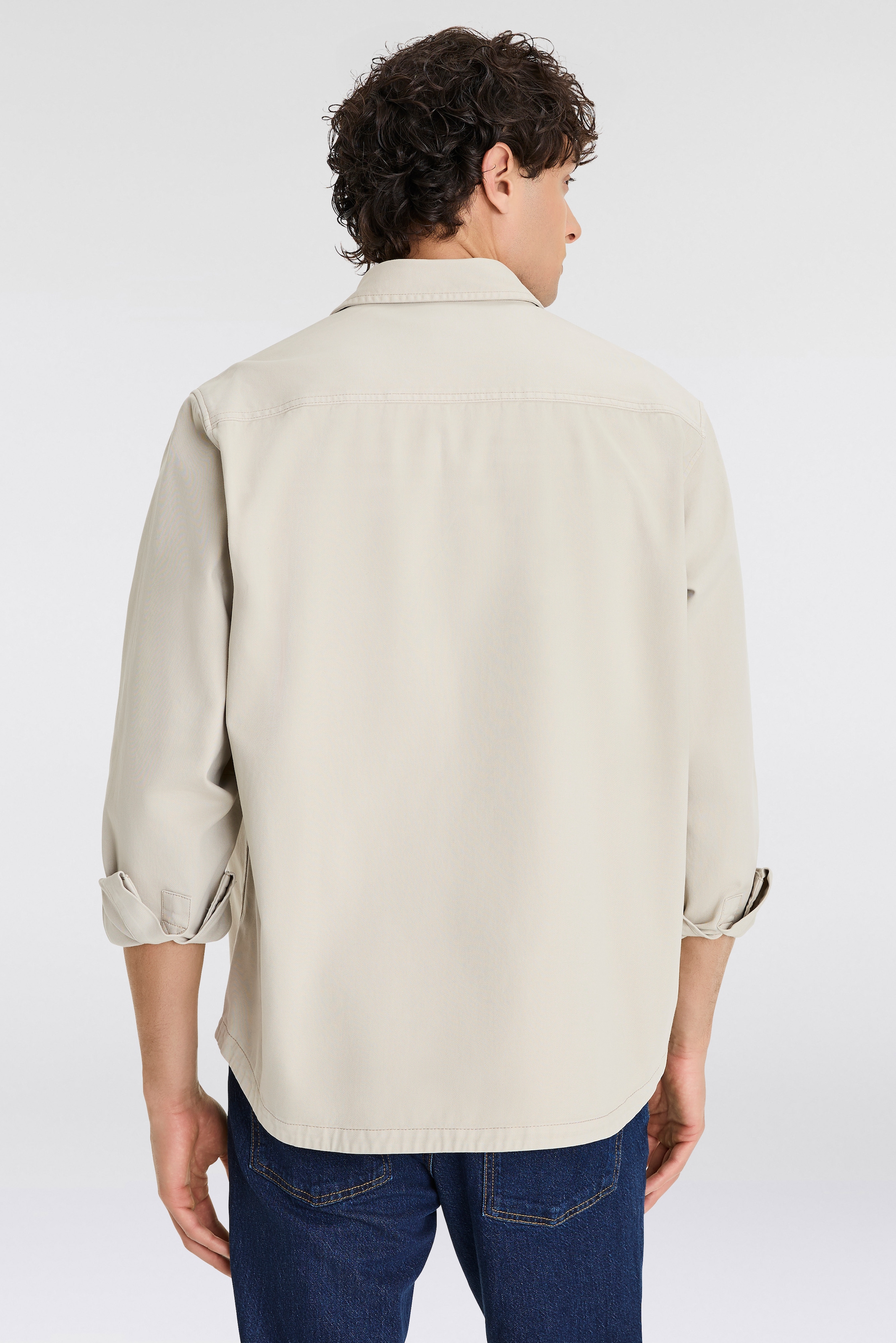 BOSS ORANGE Hemdjacke »Lerato«, mit Logo-Details
