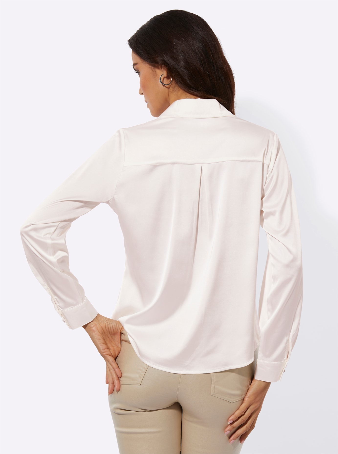 creation L Satinbluse
