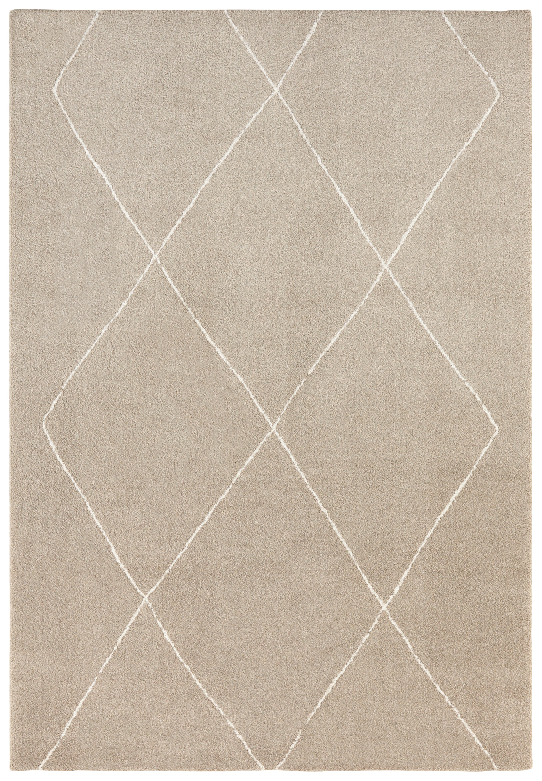 ELLE DECORATION Teppich »Massy«, rechteckig, 14 mm Höhe, Kurzflor, Teppich, Modern, Scandi, 3D Effekt, Wohnzimmer, Schlafzimmer