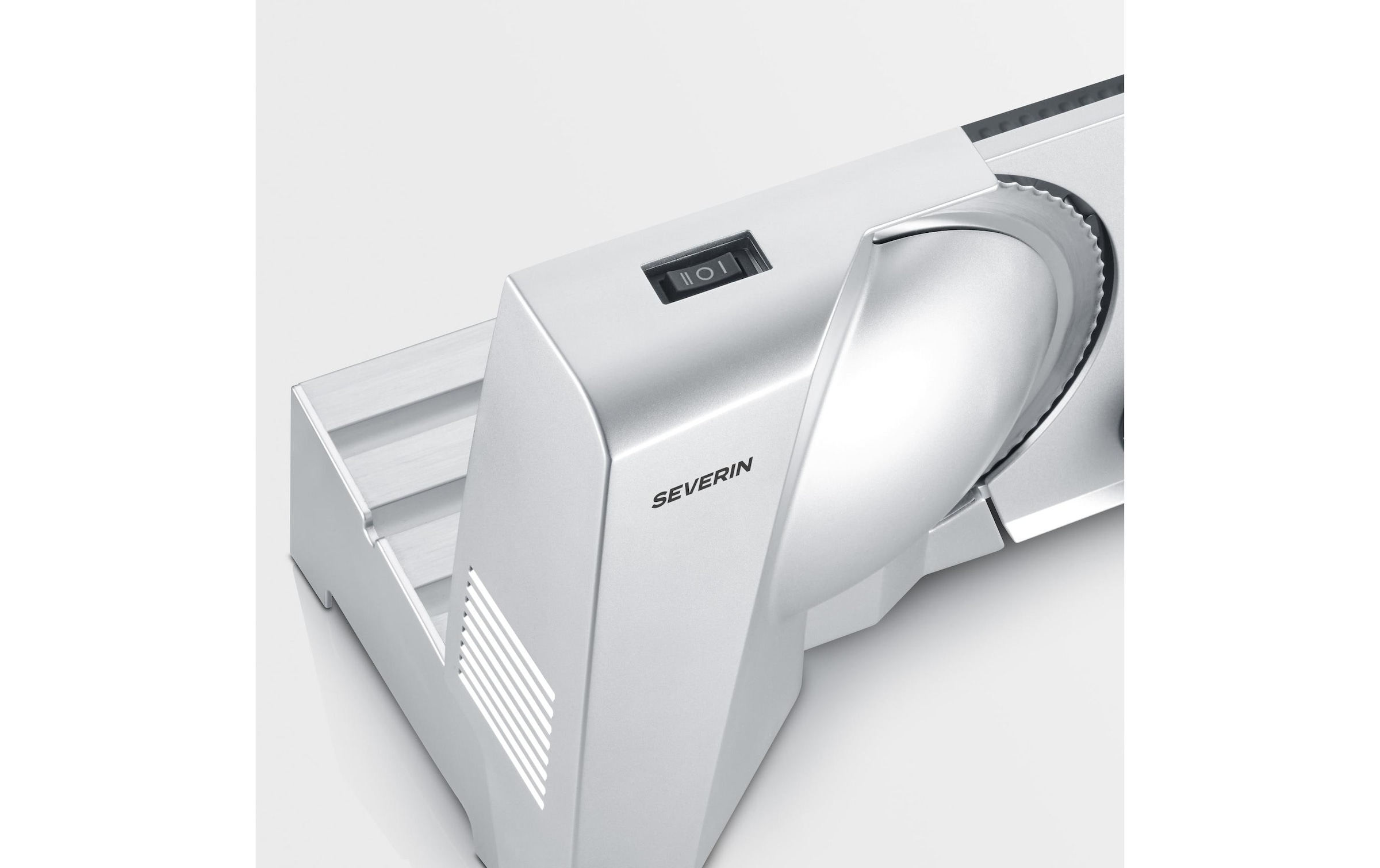Severin Allesschneider »AS 3917« 130 W Fingerschutz, Brotschneidemaschine Schnittstärke stufenlos einstellen