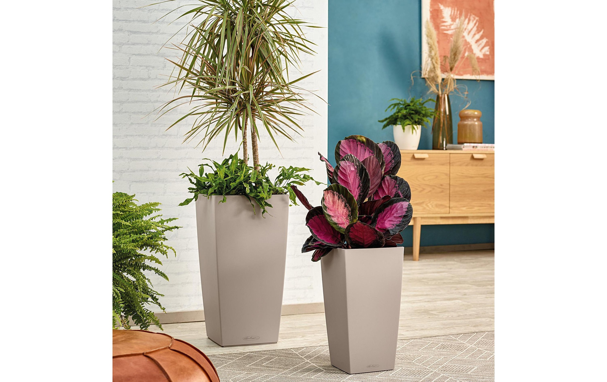   Pot de fleurs »Lechuza CUBICO Color 40«