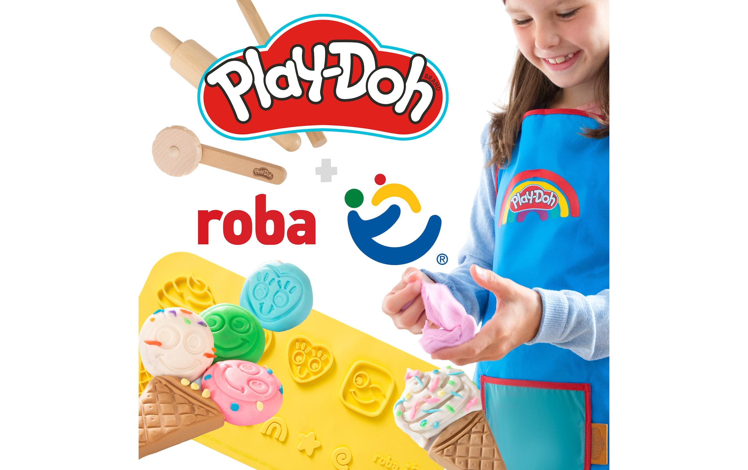 roba® Knete »Play-Doh 50 cm x 55 cm«