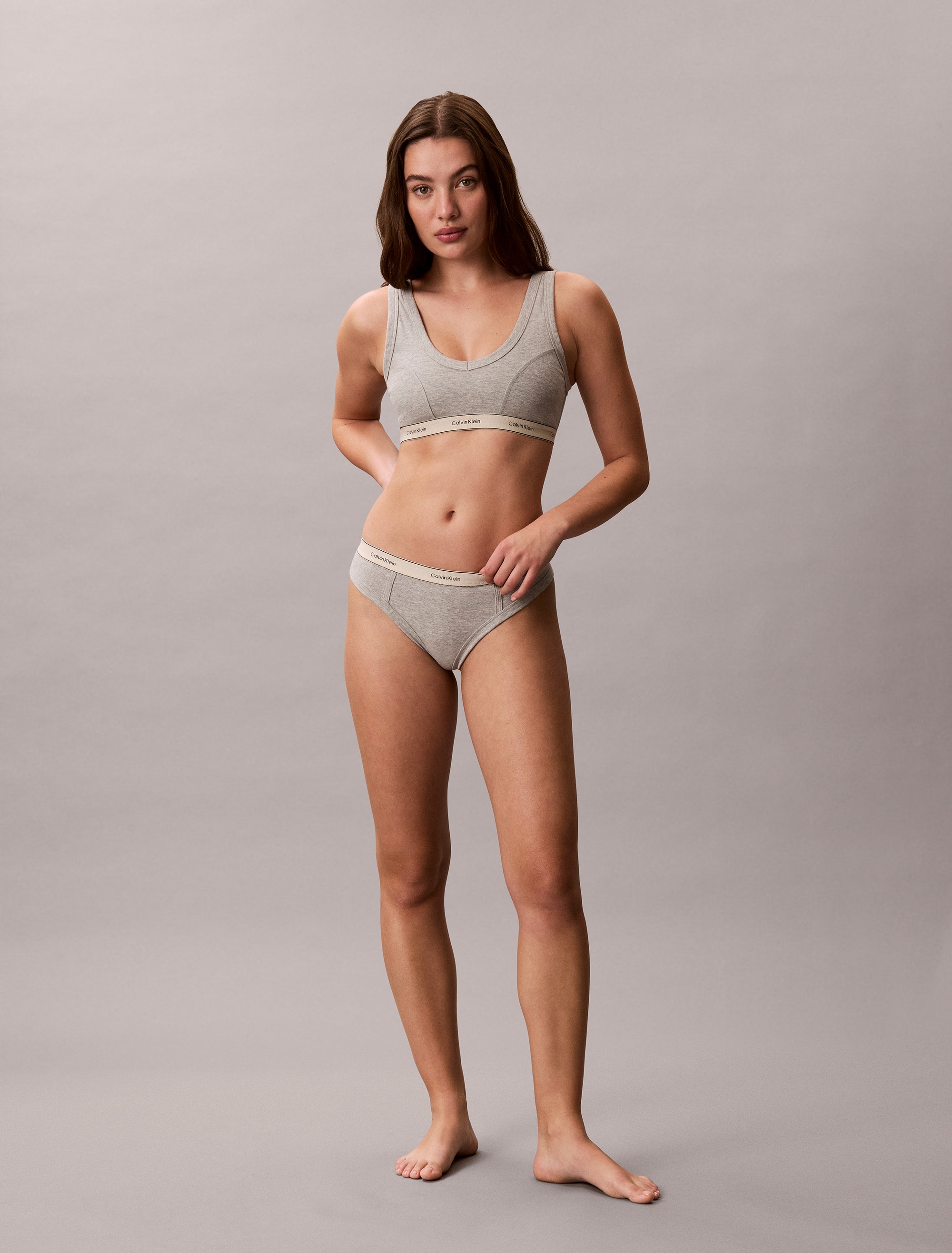 Calvin Klein Underwear Tanga »THONG« coupe ajustée avec ceinture élastique