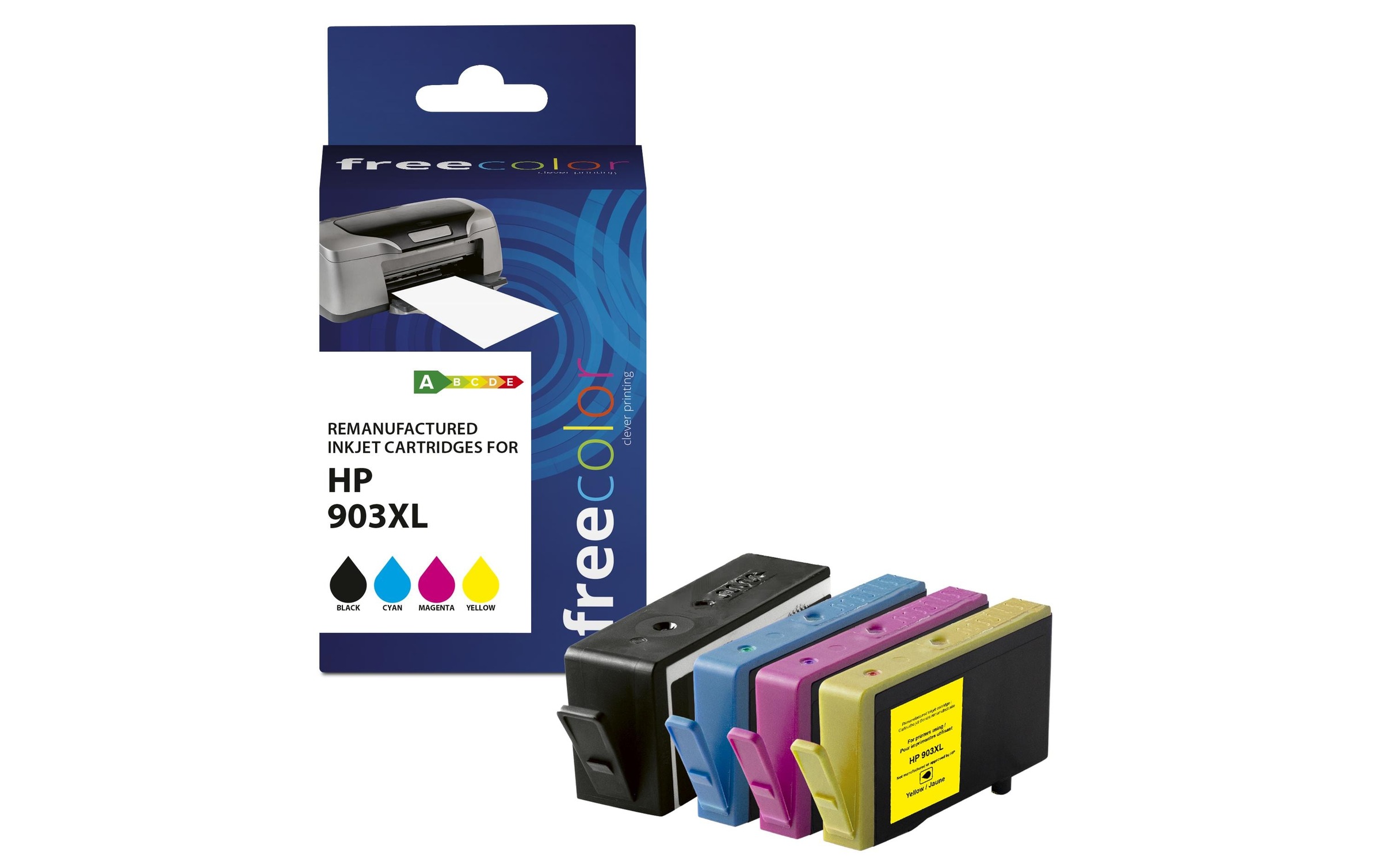Image of Tintenpatrone "Freecolor HP No. 903 XL Multipack Color"