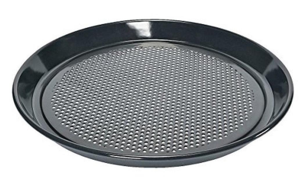 Image of Miele Backblech "Wähen-Backform HBFP27 Gelocht, Schwarz" Metall