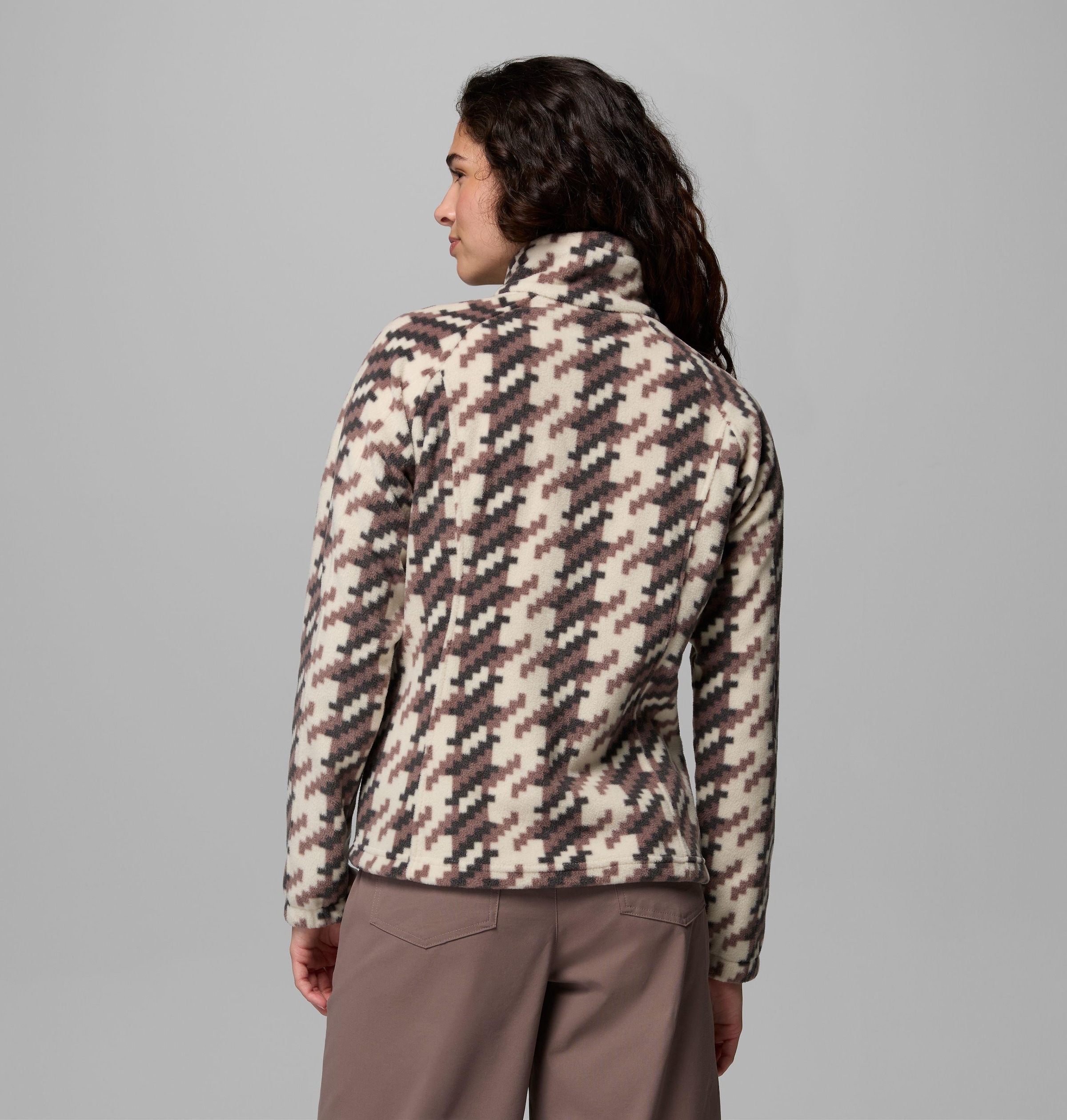 Columbia Fleecejacke »Benton Springs Printed Full Zip« Wärmend, schnell trocknend, atmungsaktiv