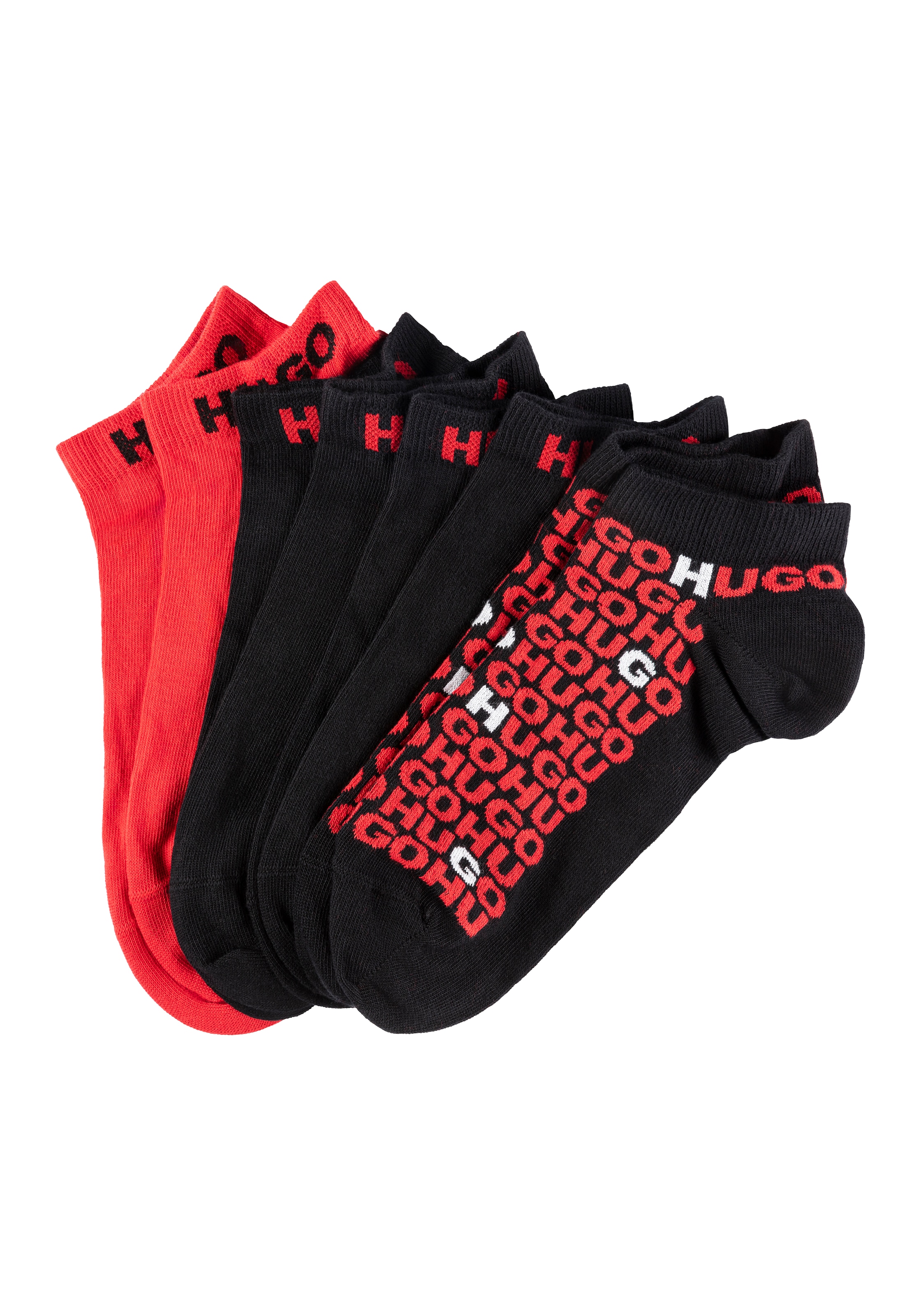 Freizeitsocken, (Set, 4), elastisch