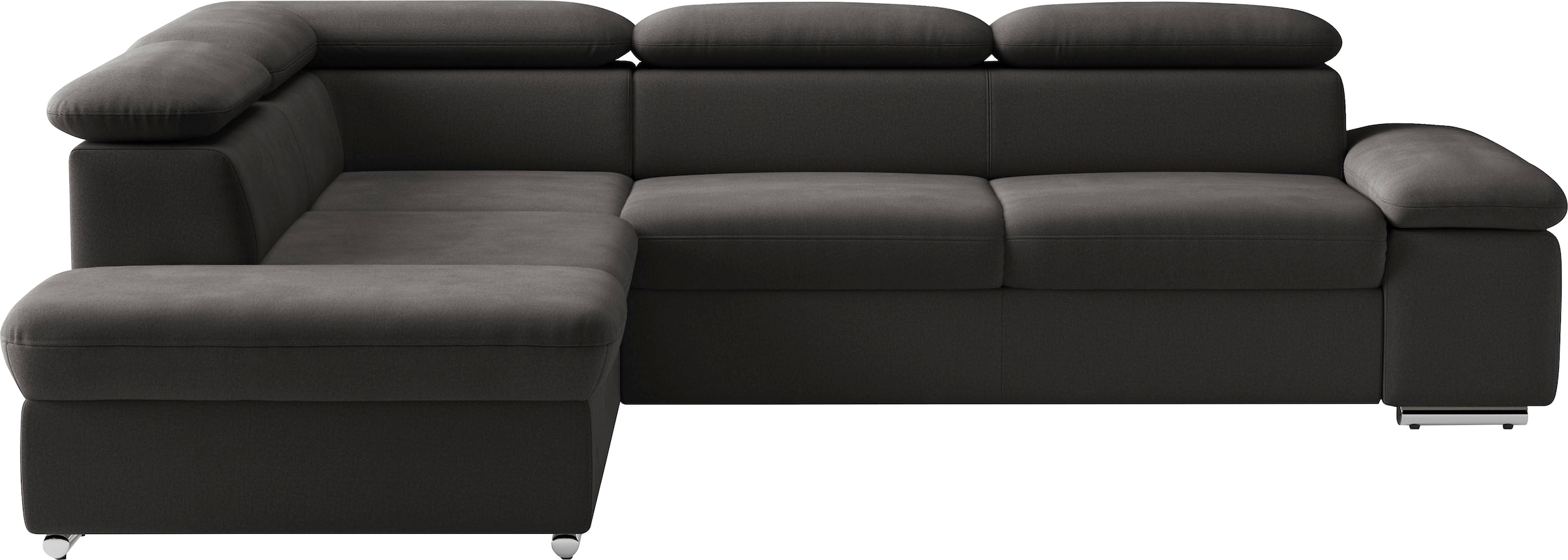 sit&more Ecksofa »Valentine L-Form, B: 272 cm« mit Arm- & Kopfteilverstellung, optional mit Bettfunktion