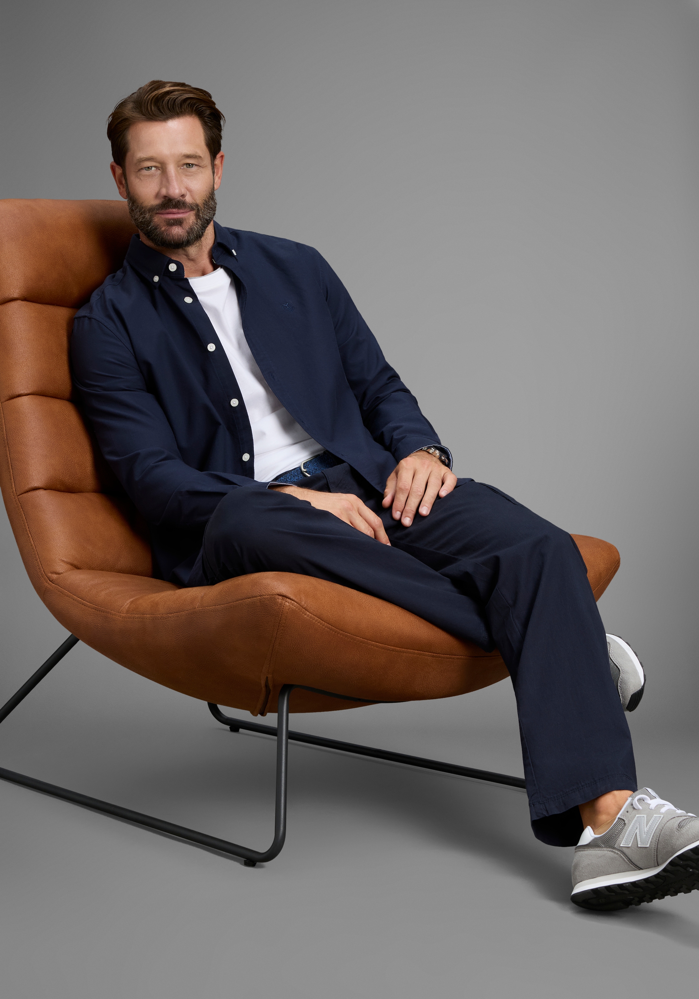 Man's World Pantalon cargo »Cargohose Grosse Grössen inkl. Gürtel«  passt jeder Grossen Grösse! inkl. Gürtel