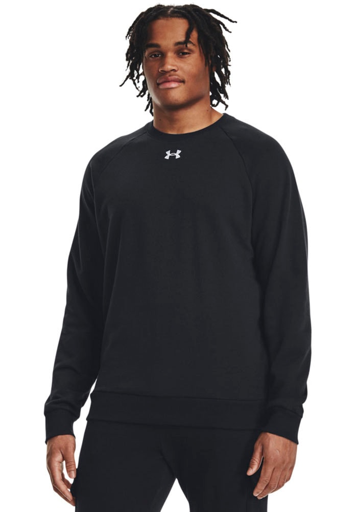 Image of Under Armour Sweatshirt "UA Rival Fleece Crew", mit Rundhalsausschnitt, normale Schnittform