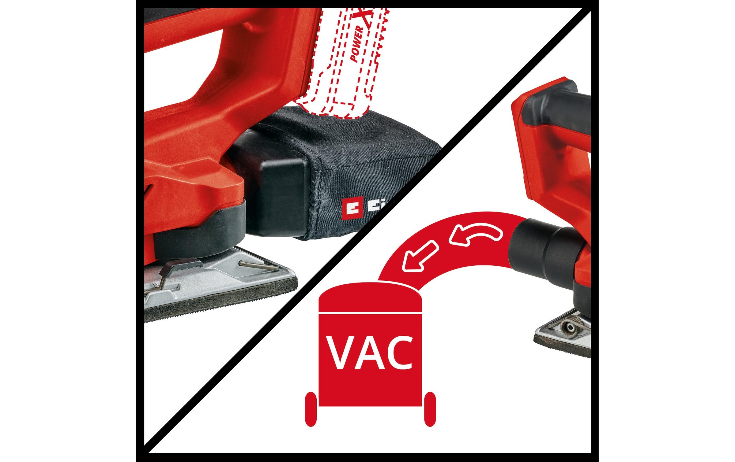 Einhell Schwingschleifer »18/230 Li Solo«, (Schleiffläche 230 x115 mm), Micro-Klettverschluss
