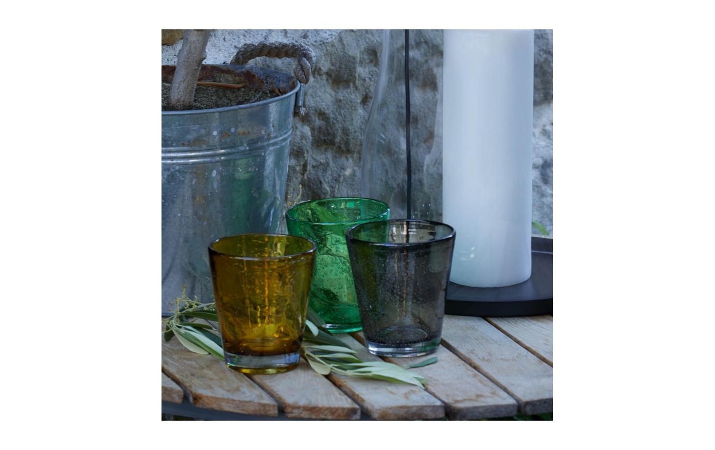 LEONARDO Glas »Burano, Verde 330ml«, (6 tlg.), 6 teilig