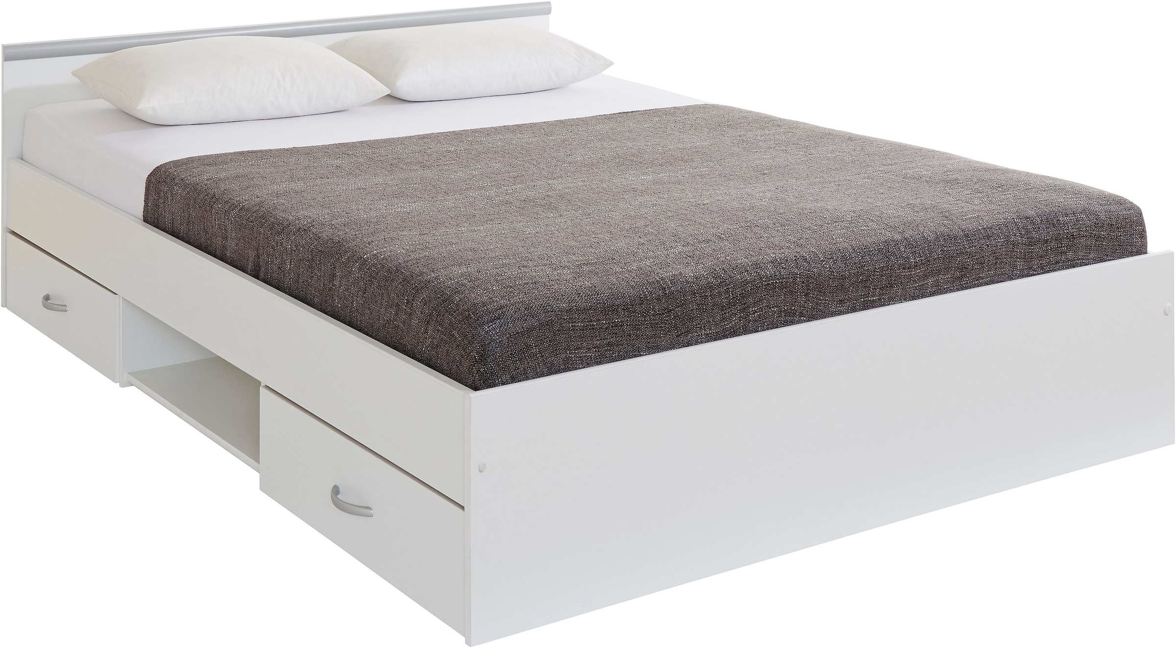 Image of Parisot Funktionsbett "Stauraumbett," teilbar in 2 Einzelbetten, in 2 Breiten, pflegeleichte Kunststoffoberfläche, mit extra Stauraum