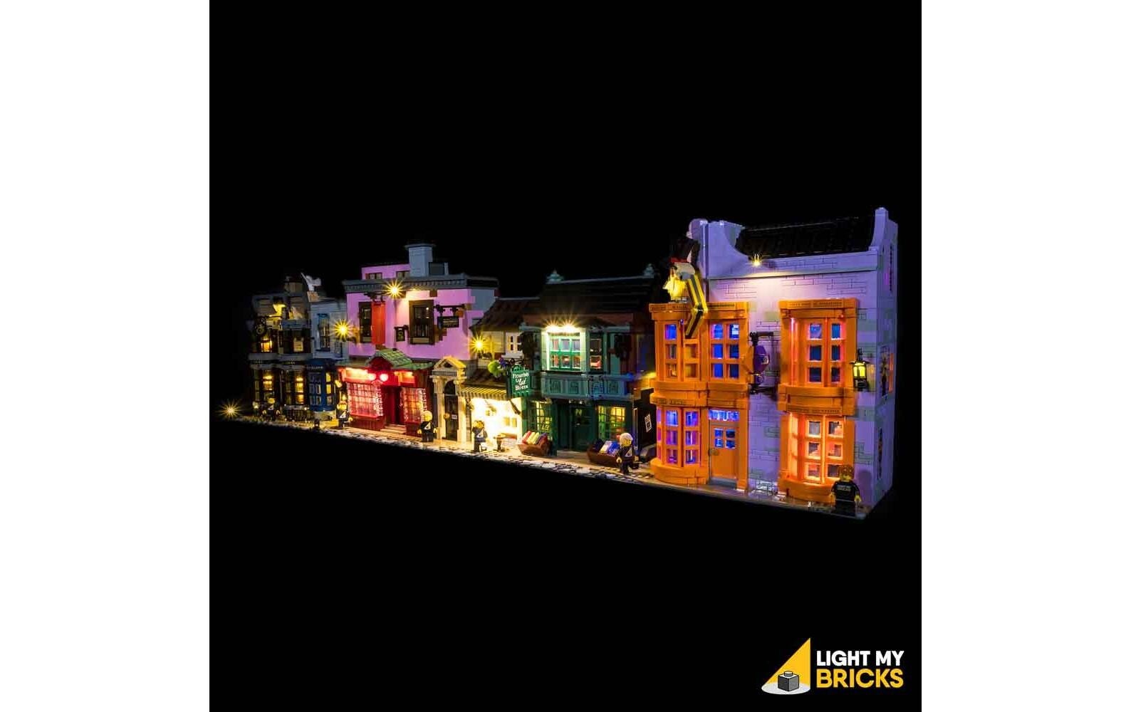 Konstruktionsspielsteine »LEGO Diagon Alley #75978 Light Kit«, (144 St.)