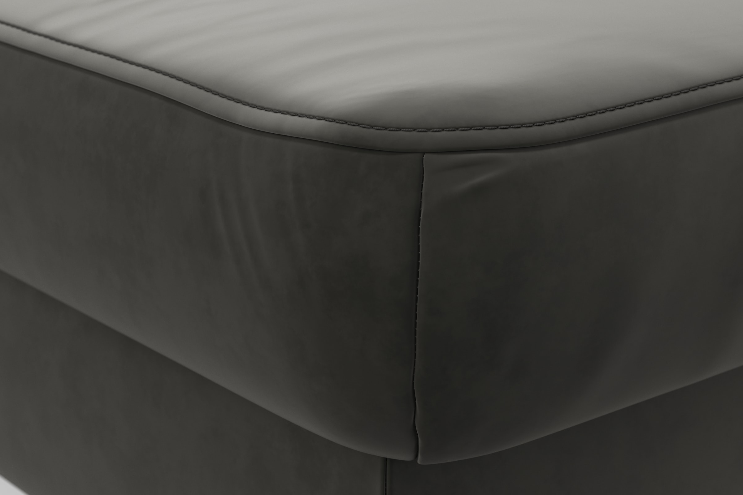 sit&more Hocker »Bendigo« mit Klappfunktion, Bodenfreiheit 15 cm, wahlweise in 2 Fussfarben