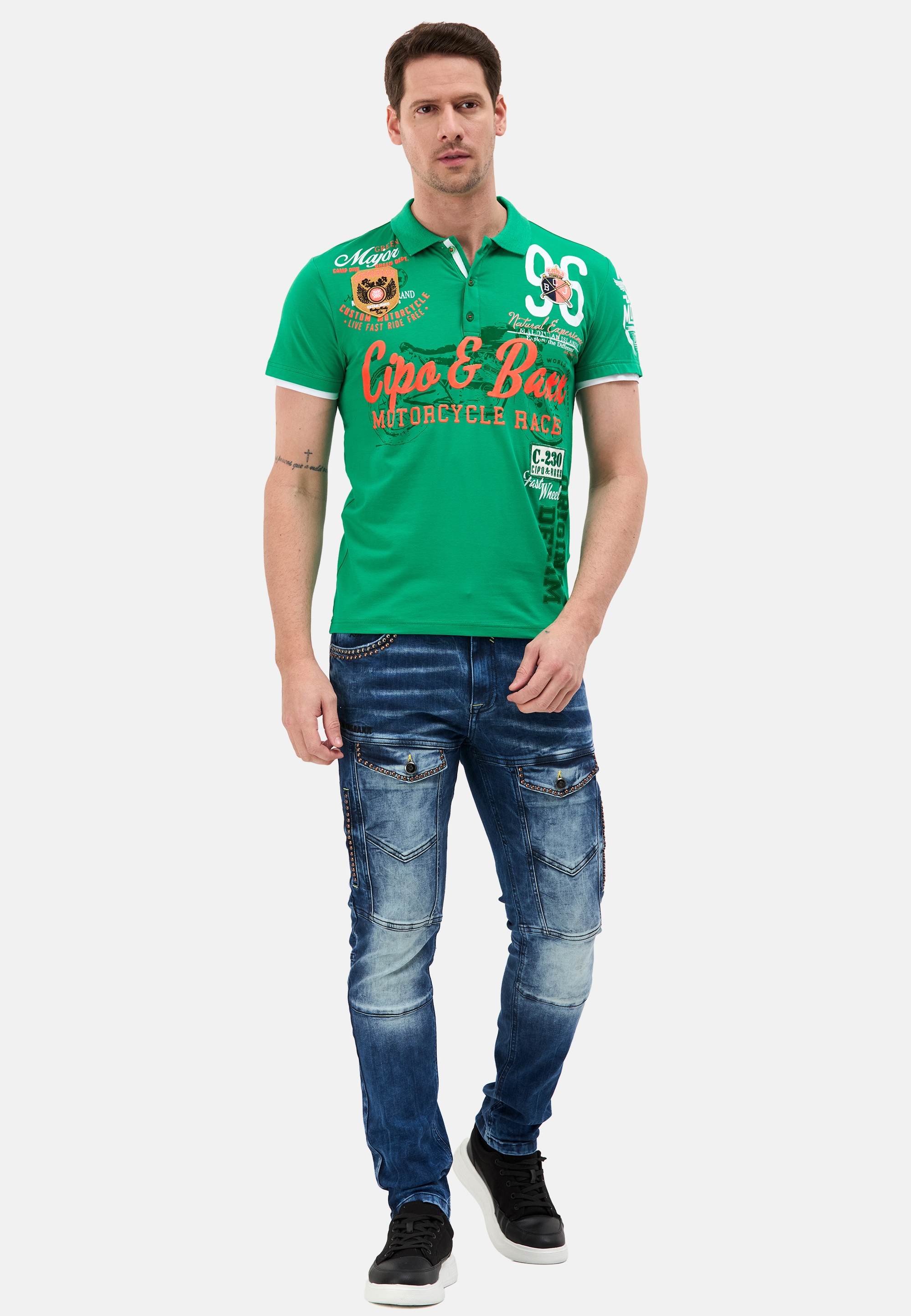 Cipo & Baxx Poloshirt