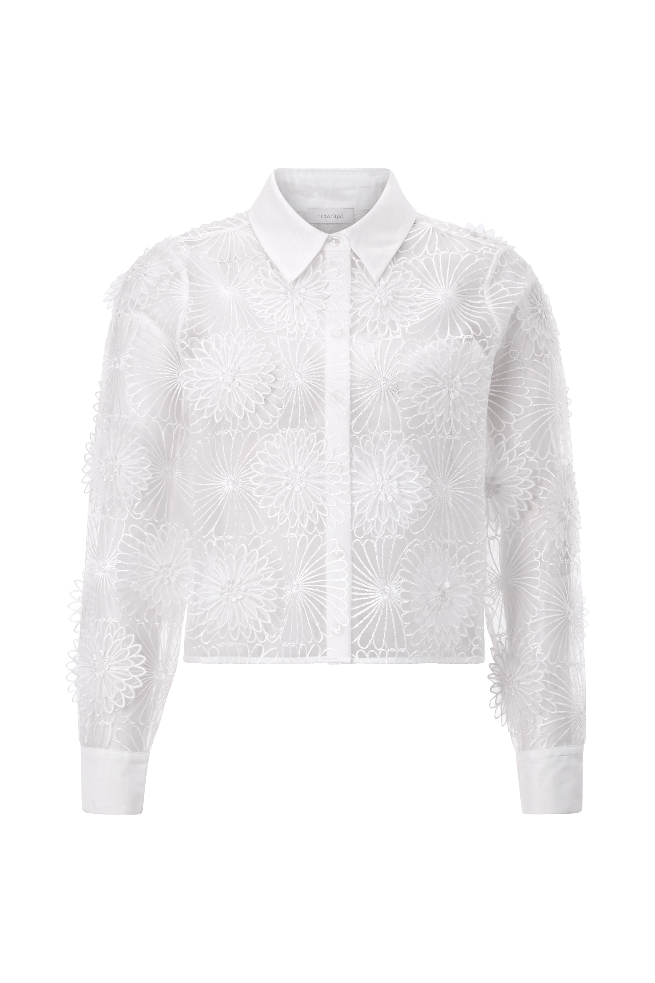 RICHROYAL Blouse en dentelle im festlichen Look