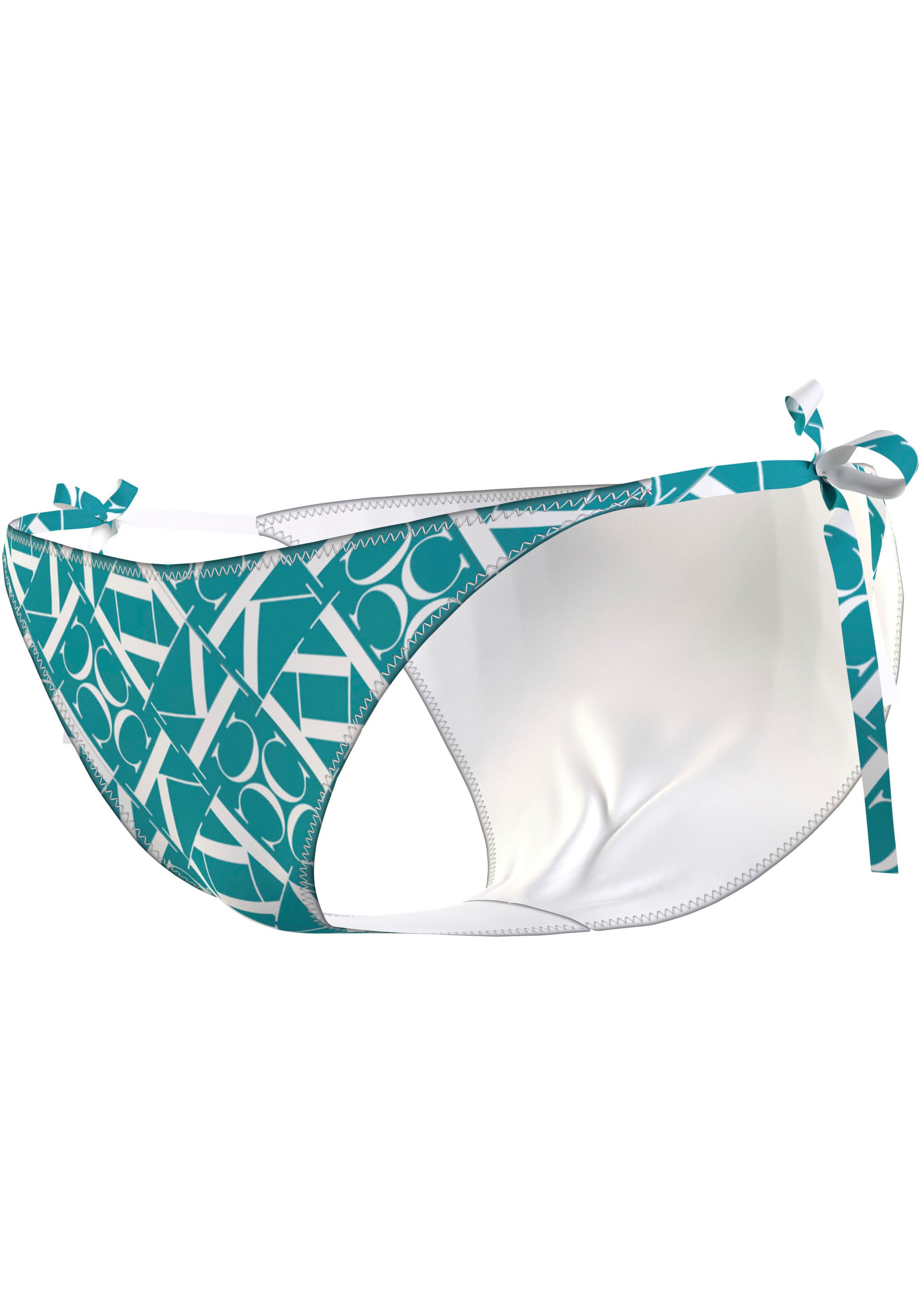 Calvin Klein Swimwear Bikini-Hose »STRING SIDE TIE-PRINT«, mit Allover-Print