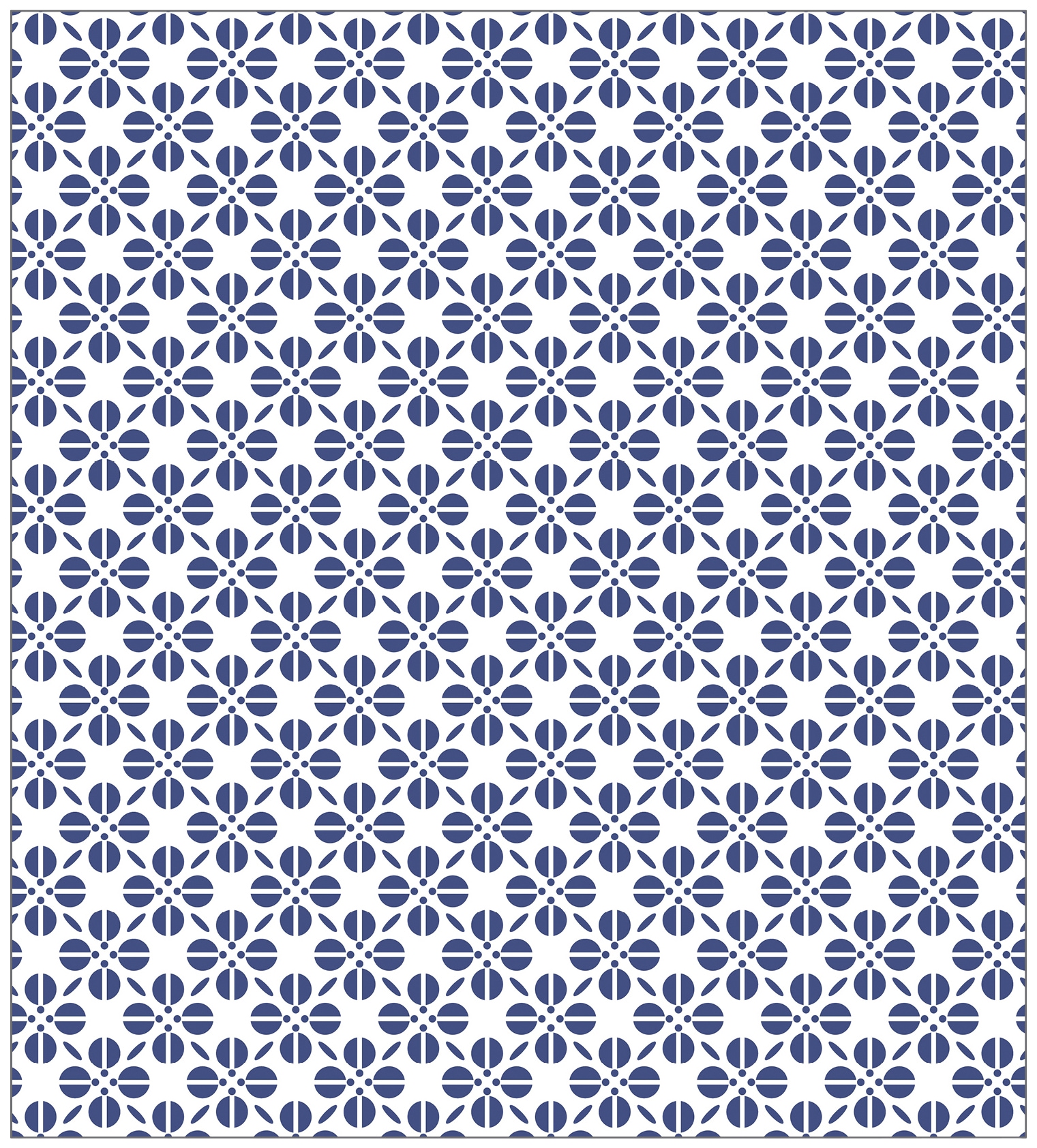 MySpotti Fensterfolie günstig 90 Blumenmuster blau«, glattstatisch »Look Grafik kaufen statisch haftend x cm, haftend, halbtransparent, 100