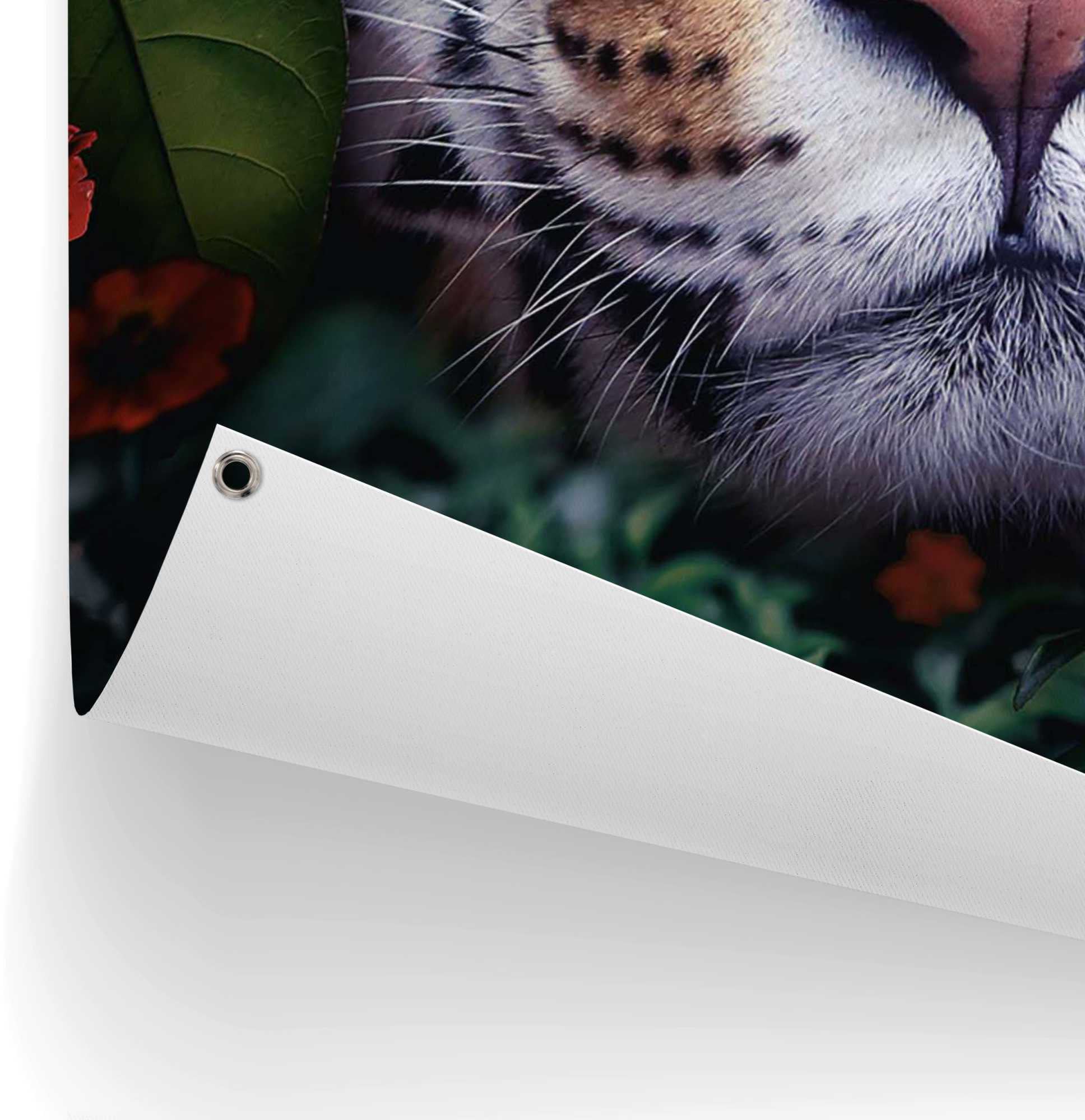 Reinders! Poster »Leopard« leichtes und wasserfestes Gartenposter für den Ausseneinsatz