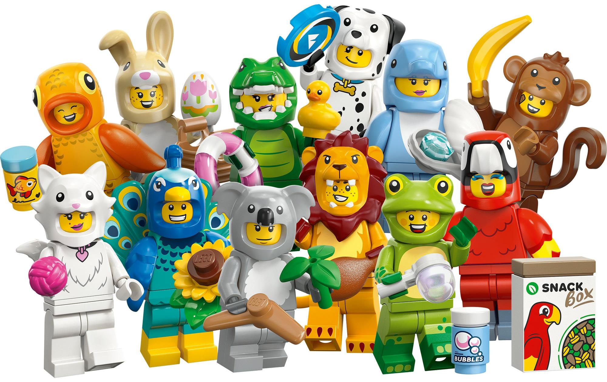 LEGO® Konstruktionsspielsteine »Minifigures Tiere Serie 28«