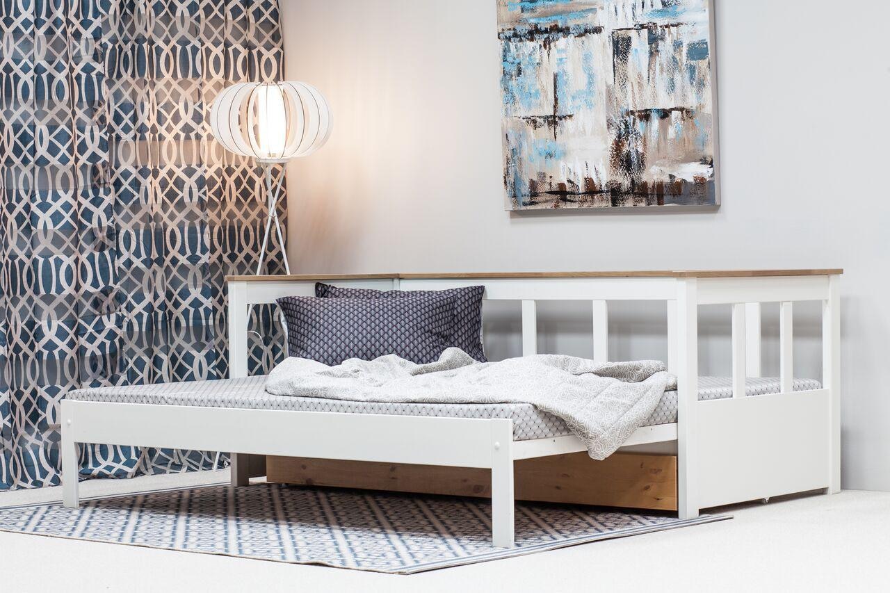 Home affaire Daybett »"AIRA" Kinderbett, Gästebett, Skandi- Design, Schublade optional«, (FSC®...