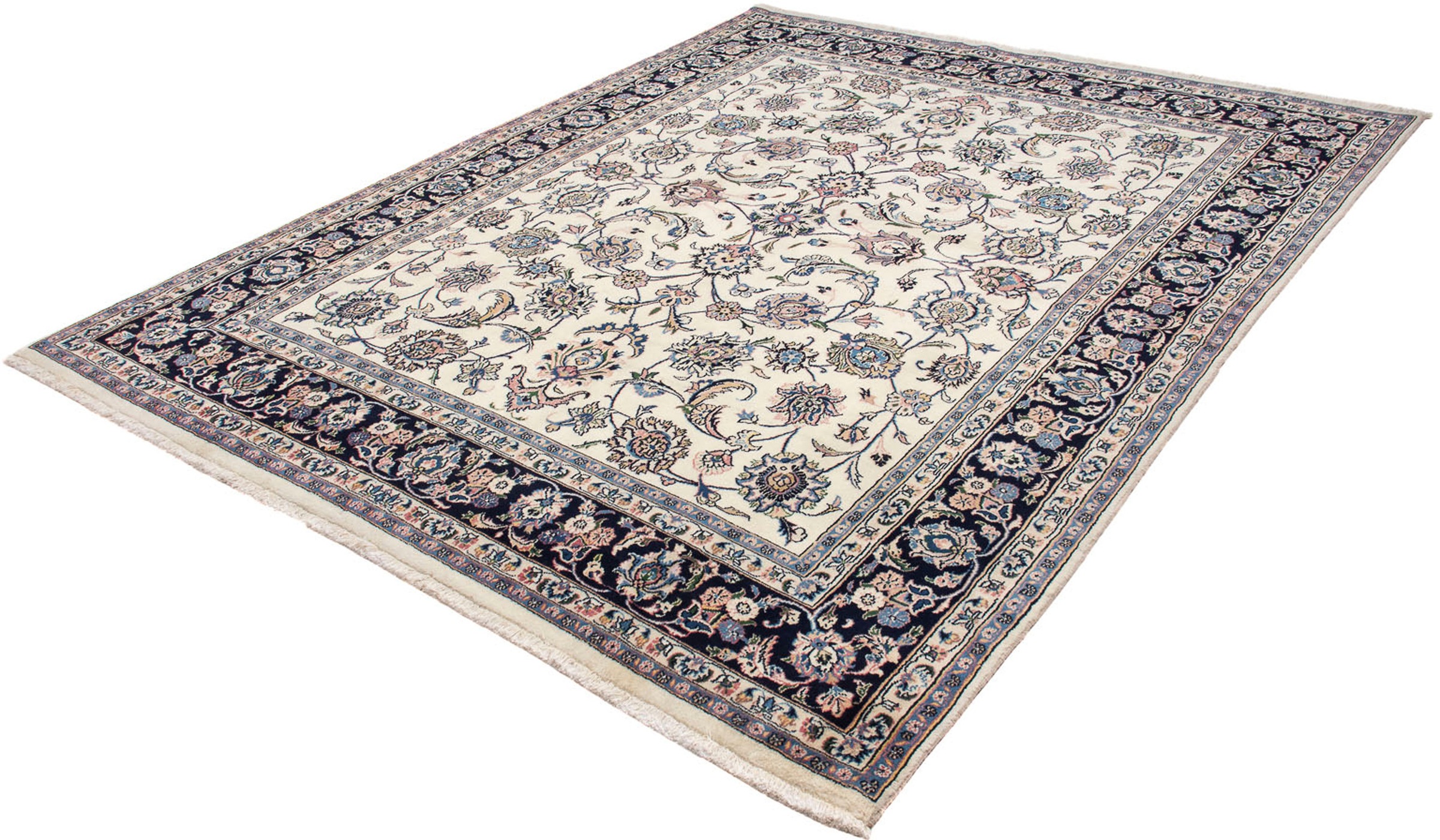 Image of morgenland Orientteppich »Perser - Classic - 250 x 196 cm - beige«, rechteckig, 10 mm Höhe, Wohnzimmer, Handgeknüpft, Einzelstück mit Zertifikat bei Ackermann Versand Schweiz