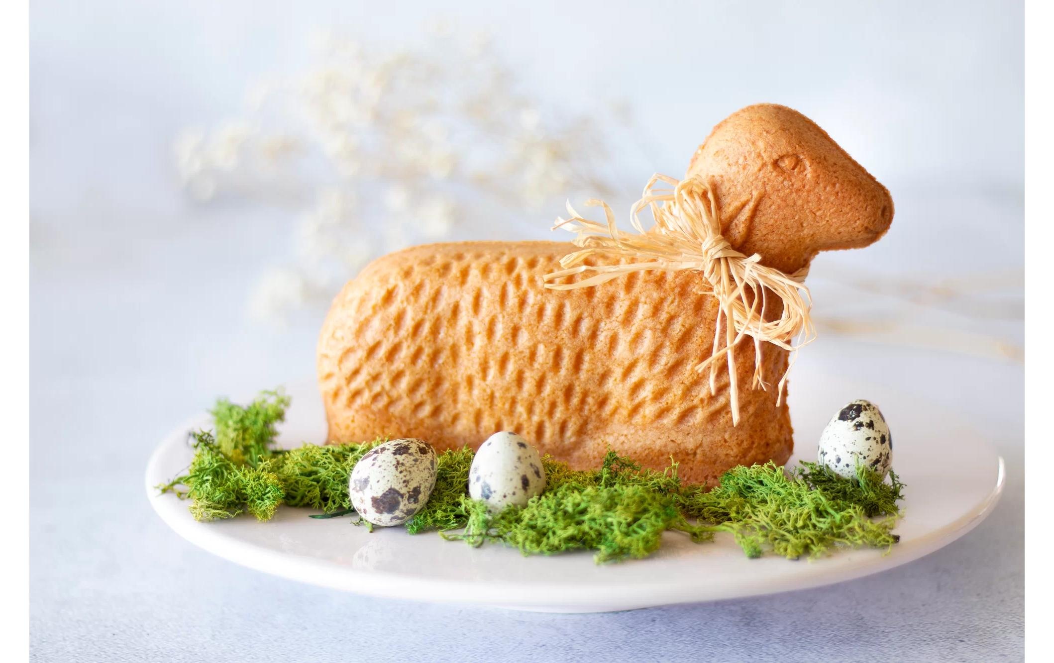 STÄDTER Backform »3D Osterlamm 27,5 x 15 x 7 cm«