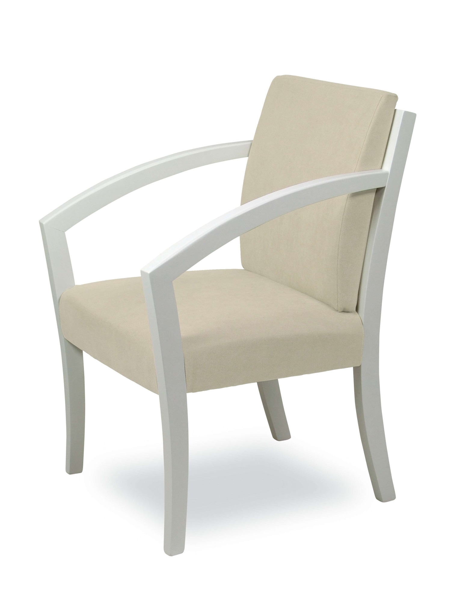 Home affaire Esszimmerstuhl »G98 George Armlehnstuhl, Sessel, Loungesessel, Stuhl, Made in Italy« () 1 Stk.Extra-confort, Fleckenabweisendes Gewebe, Massivholz