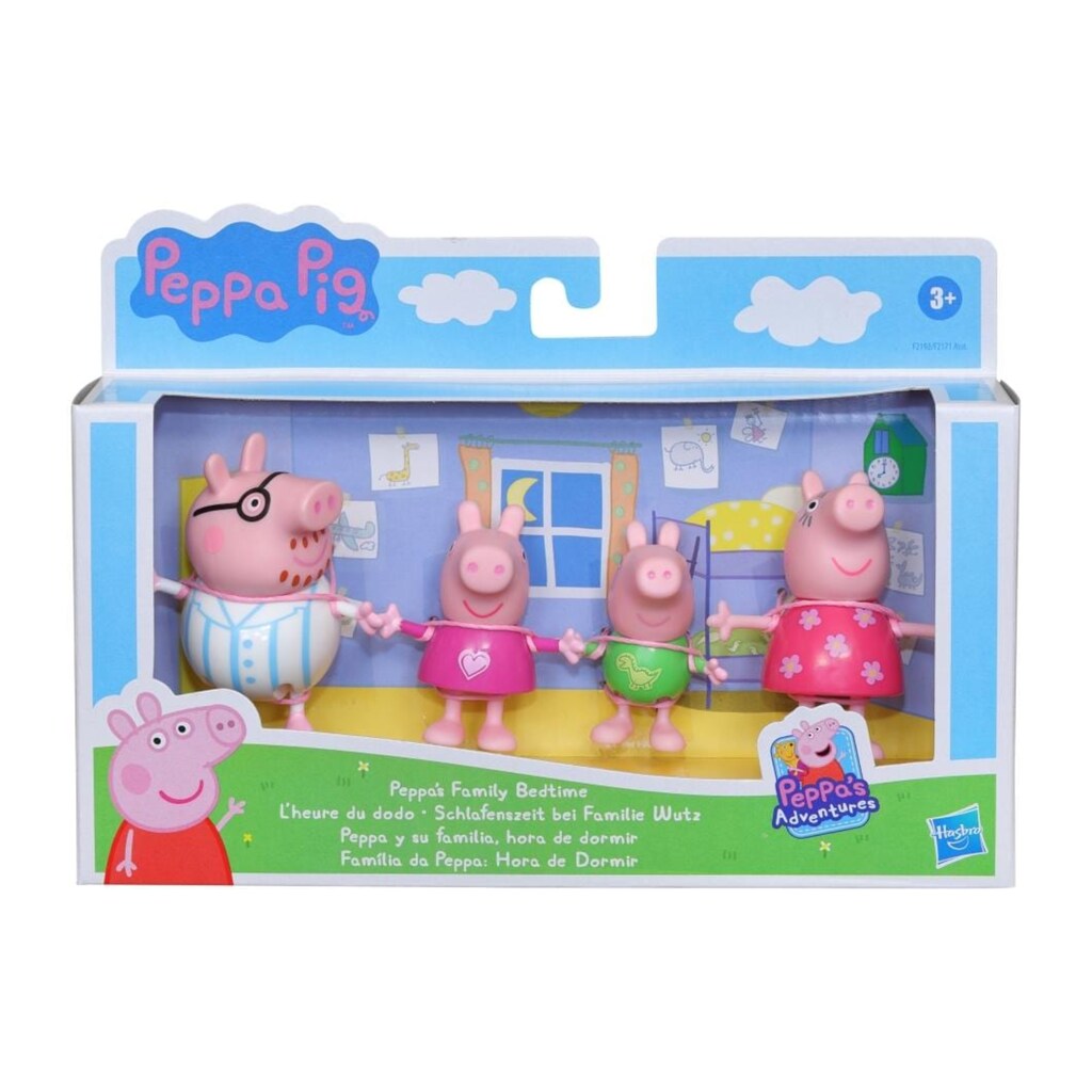Hasbro Spielfigur »Pig Schlafenszeit bei Familie Wutz«