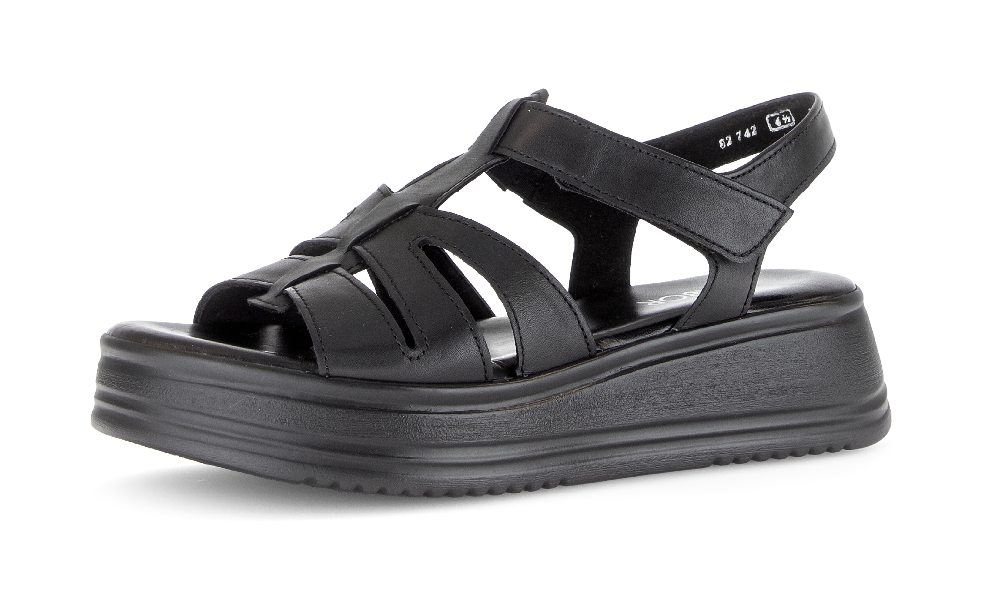 Image of Gabor Keilsandalette "Rhodos" Riemchensandale, Sommerschuh mit modischen Riemchen, G-Weite