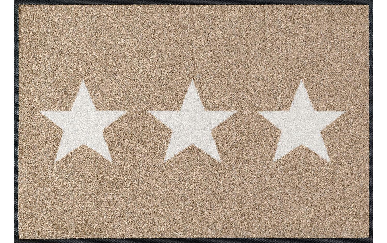 Image of wash+dry by Kleen-Tex Fussmatte »Stars sand 50 cm«, quadratisch, - mm Höhe bei Ackermann Versand Schweiz
