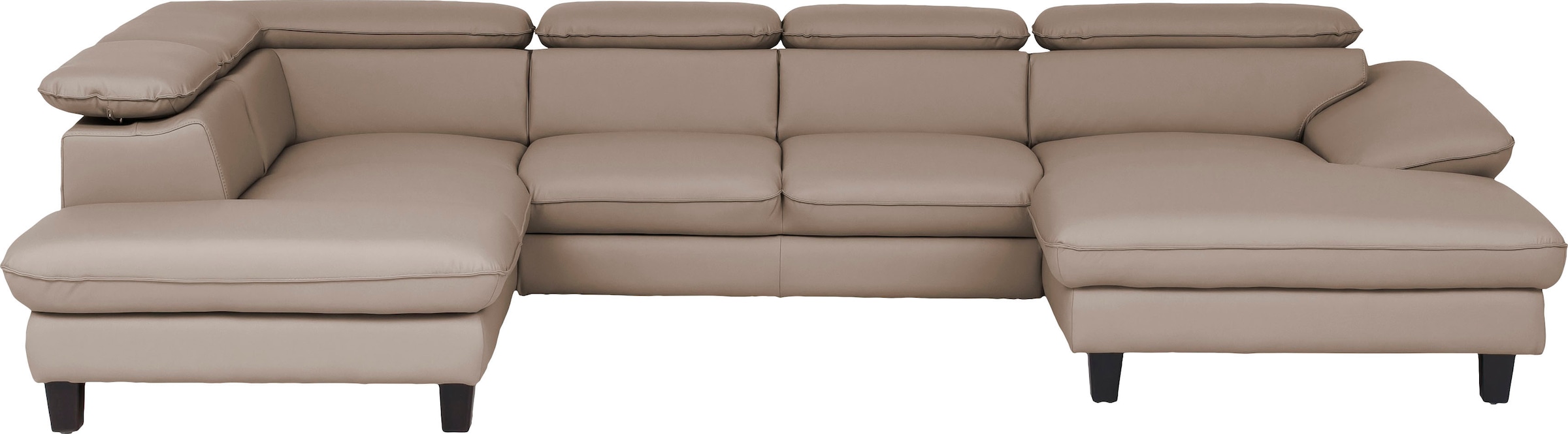 Image of Home affaire Wohnlandschaft "Pilot U-Form" mit Kopfteilverstellung, wahlweise mit Bettfunktion & Bettkasten
